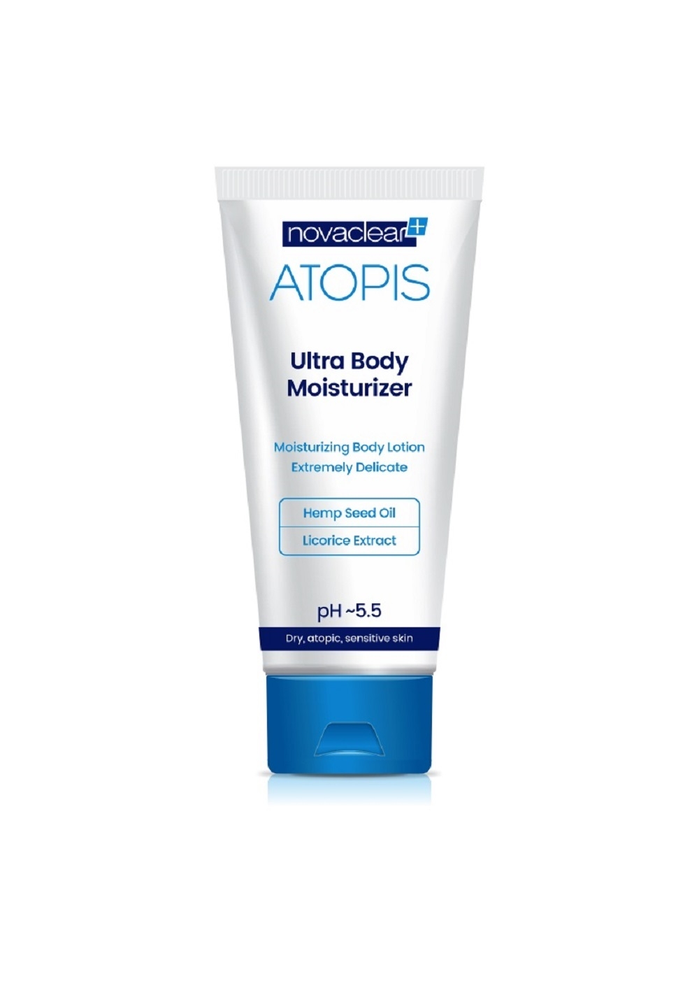 NOVACLEAR Atopis mitrinošs ķermeņa losjons, 200 ml - Produkta attēls 
