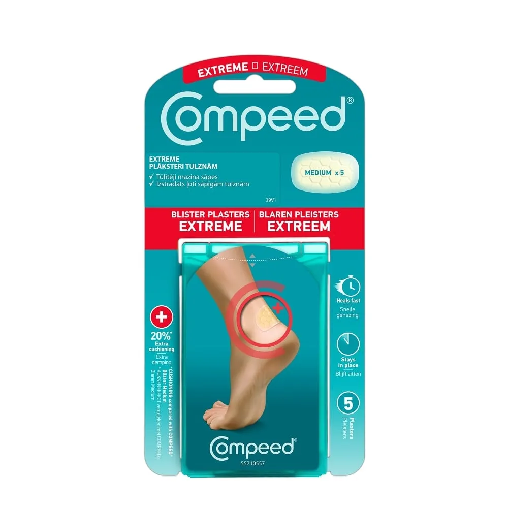 COMPEED® Extreme plāksteri tulznām, 5 gab - Produkta attēls 