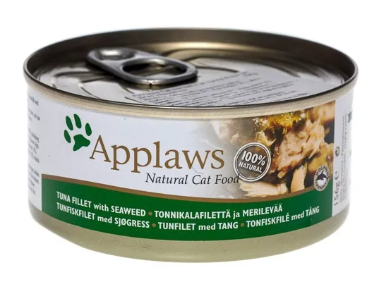 Applaws kaķu konservēta barība tuncis/jūras kāposts 156g - Produkta attēls 