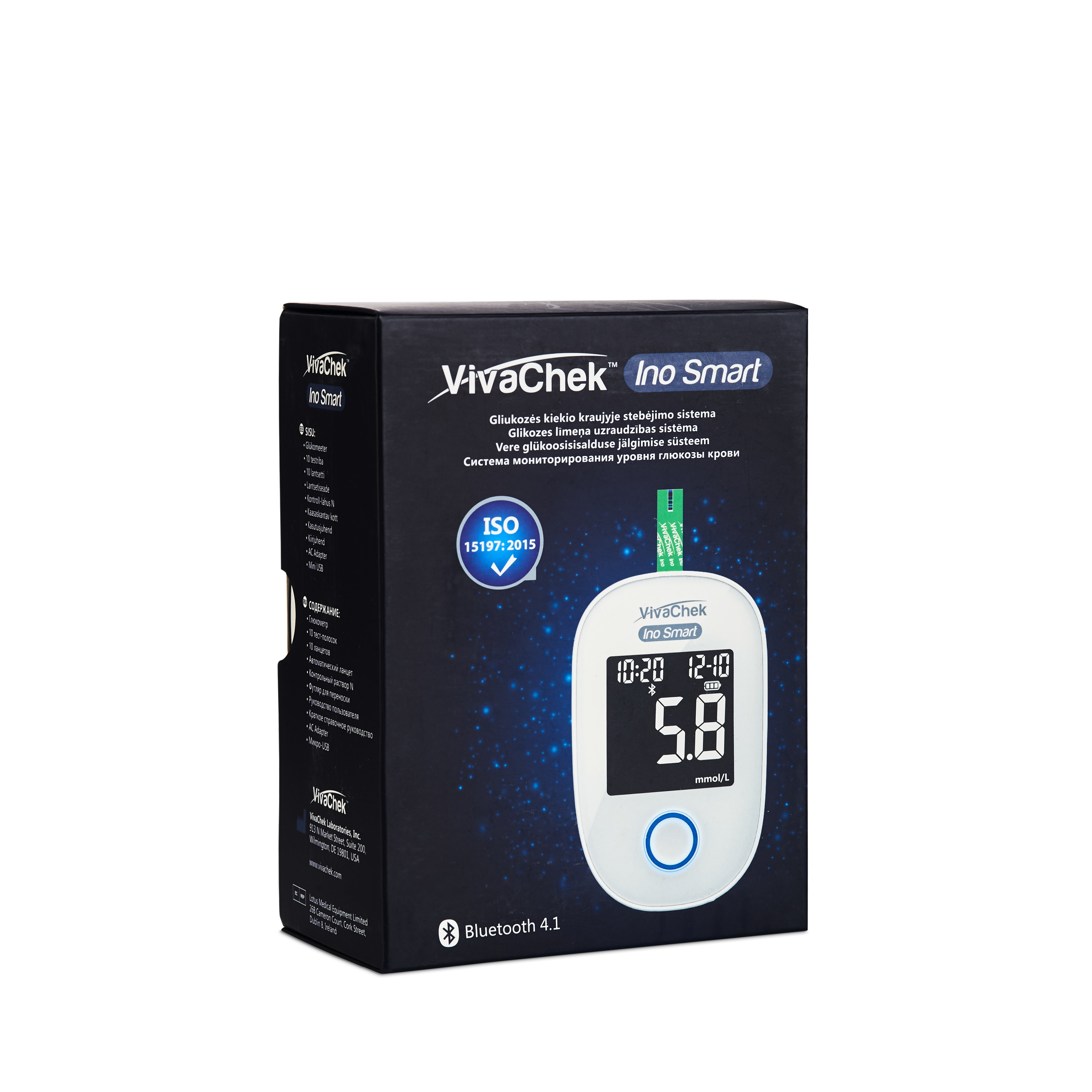VIVACHEK INO SMART GLIKOMETRS N1 - Produkta attēls 
