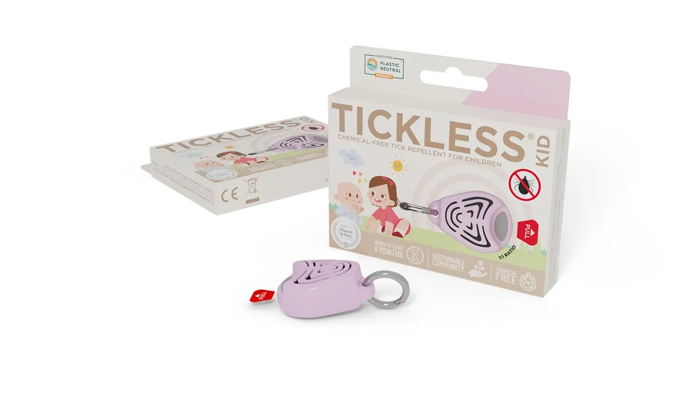 Tickless Kid ultraskaņas repelenta ierīce, rozā - Produkta attēls 