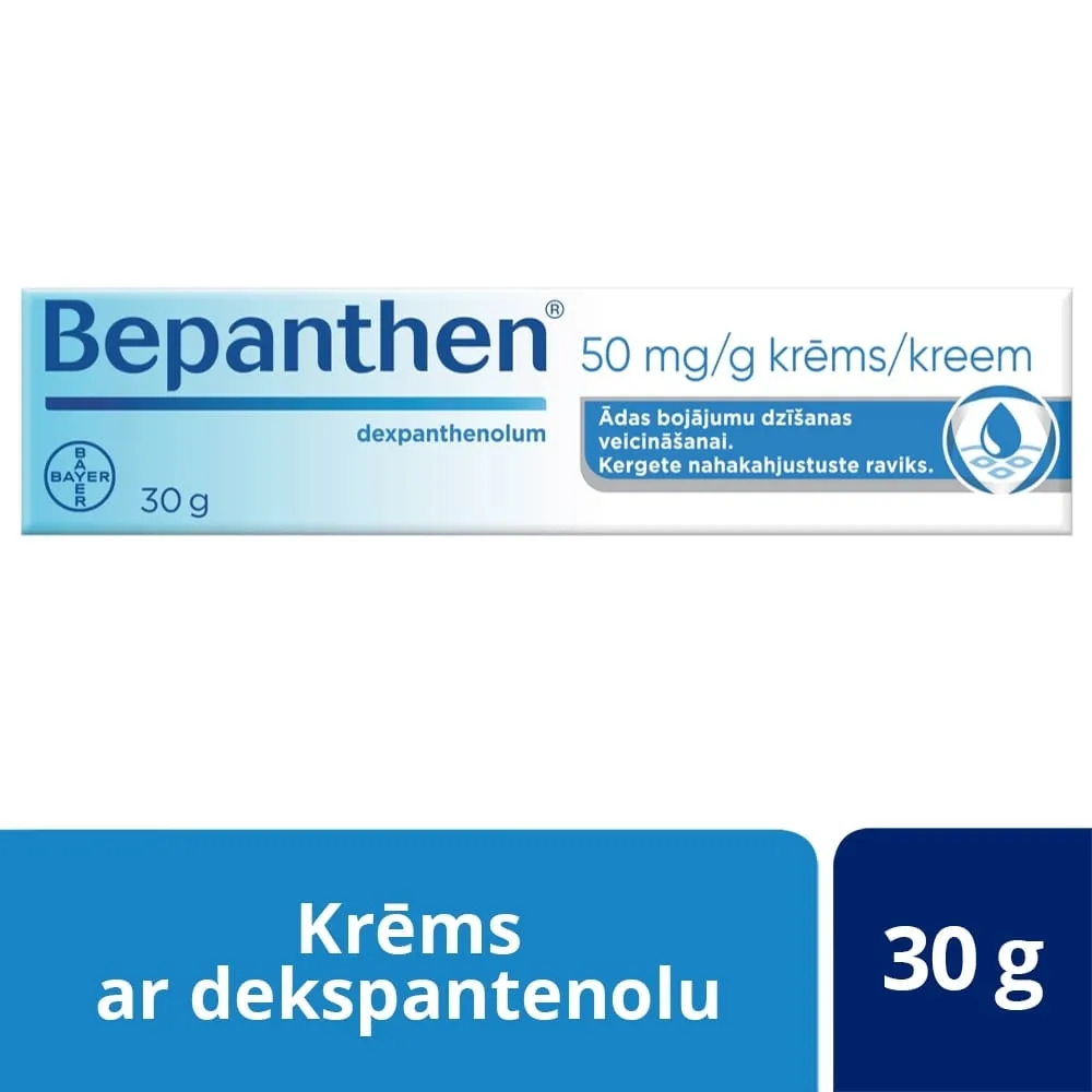 BEPANTHEN 50MG/G KRĒMS 30G - Produkta attēls 4