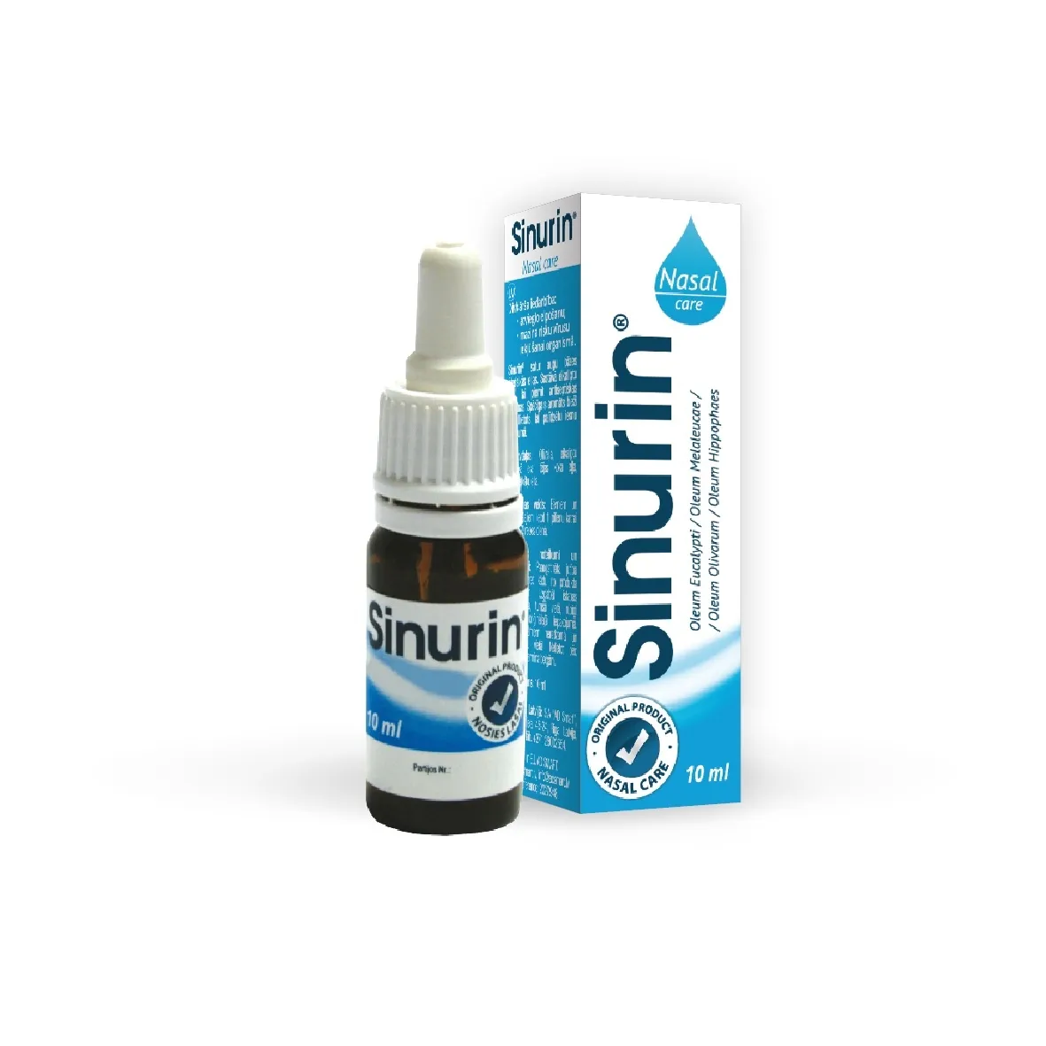 Sinurin deguna pilieni, 10 ml - Produkta attēls 