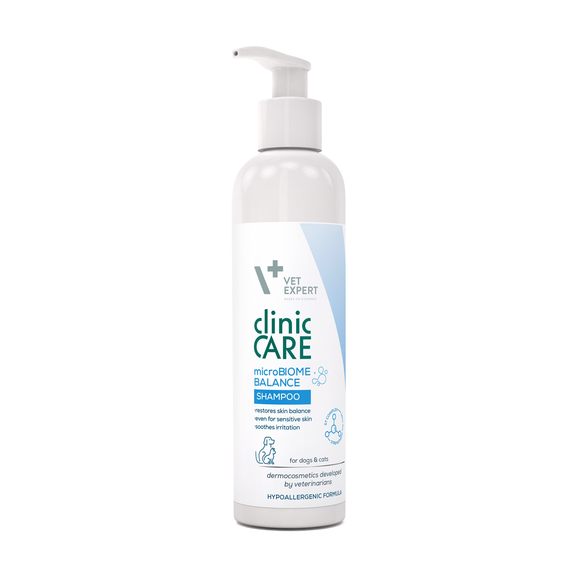 VetExpert Microbiome Balance šampūns suņiem, kaķiem 250ml - Produkta attēls 
