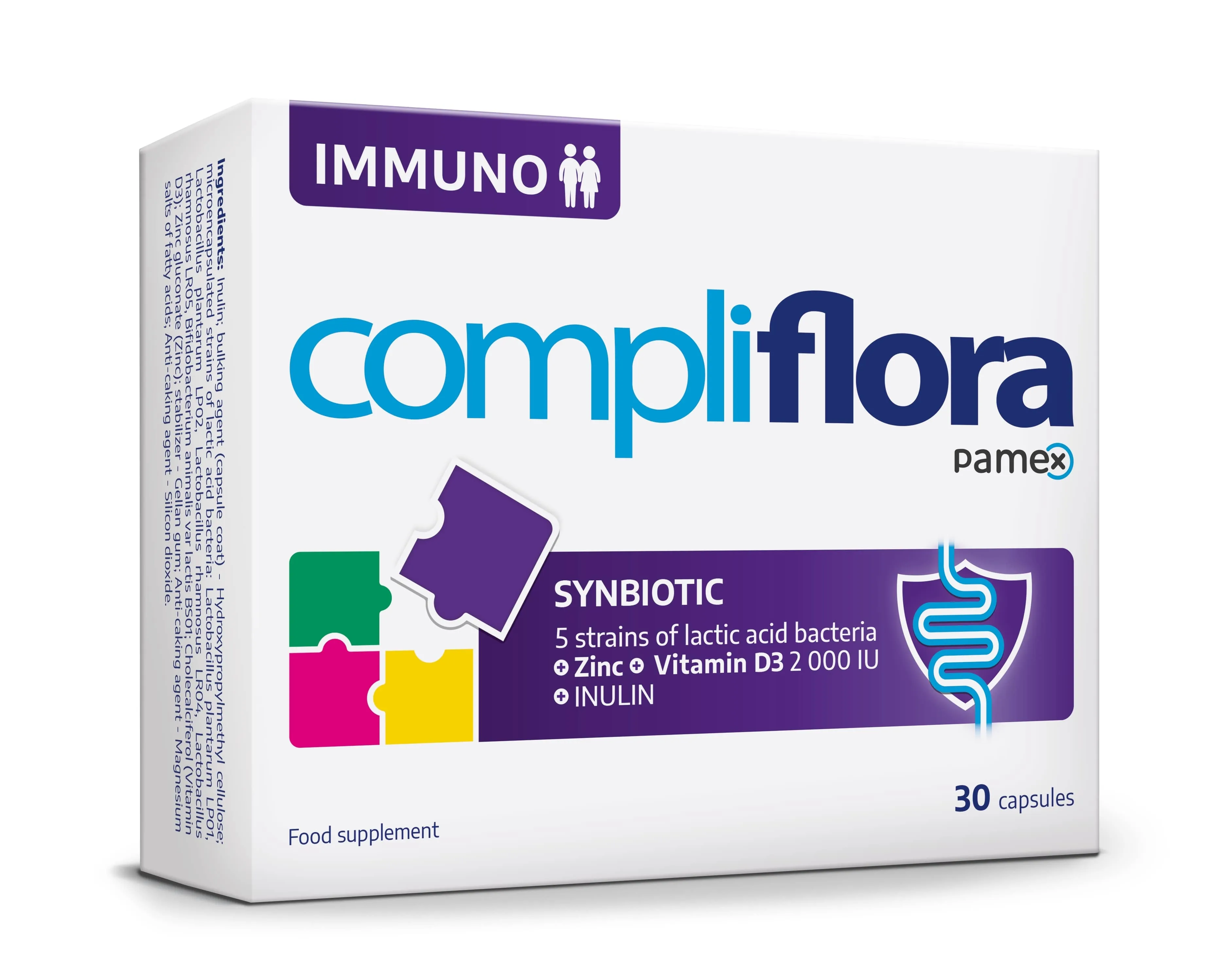 COMPLIFLORA Immuno kapsulas, 30 gab. - Produkta attēls 