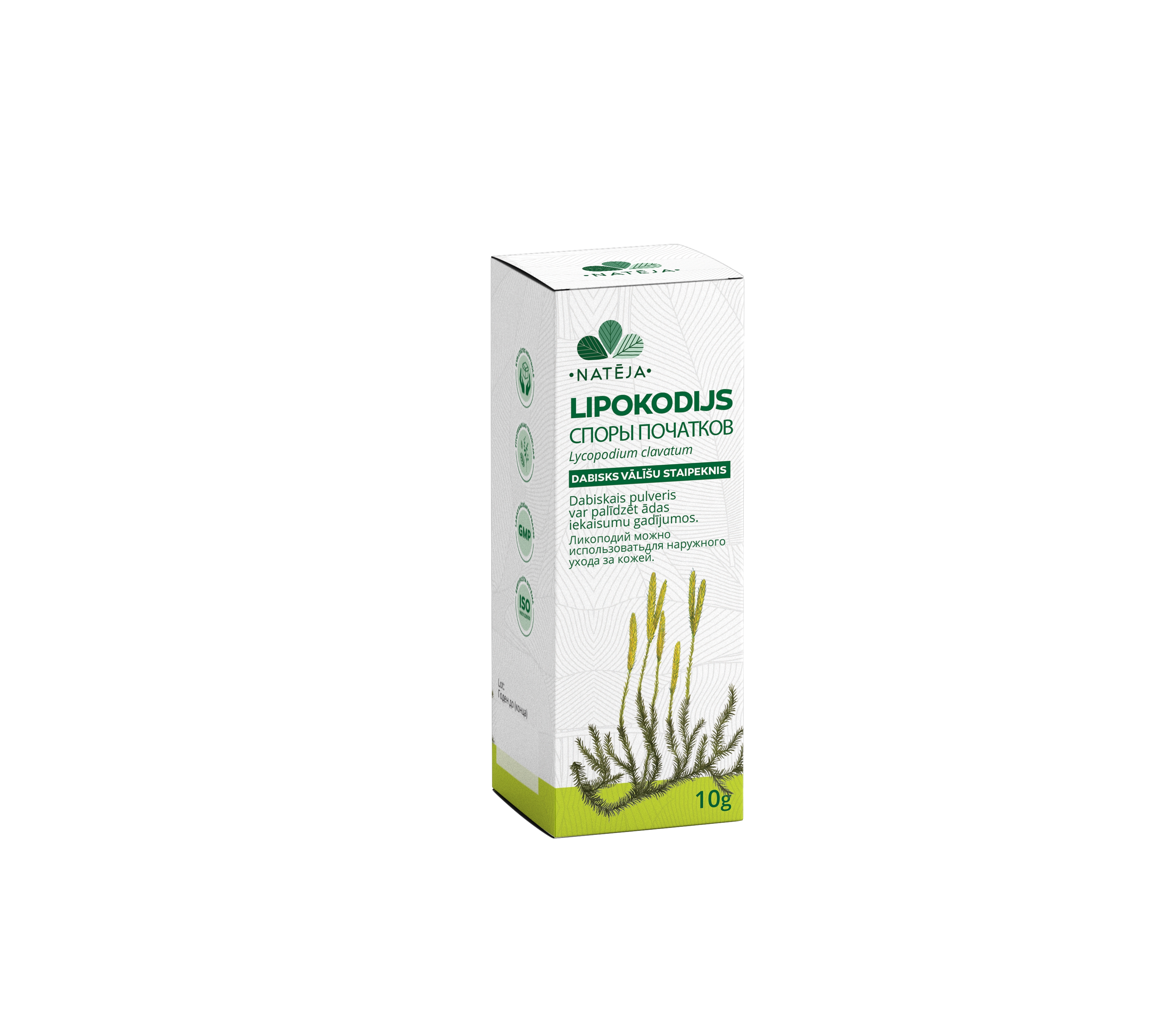 Likopodijs NATĒJA, 10g - Produkta attēls 