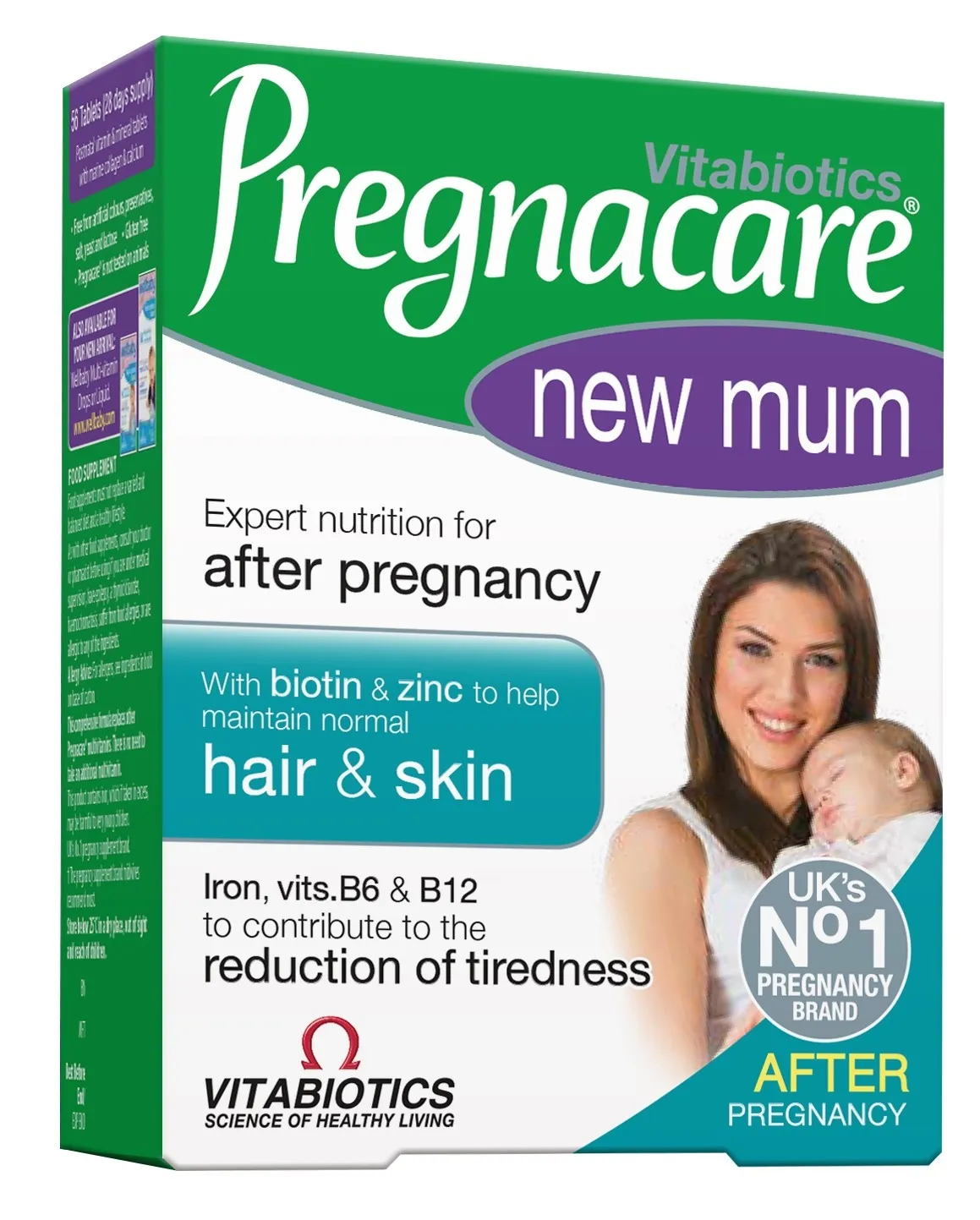 PREGNACARE® New Mum, tabletes N56 - Produkta attēls 