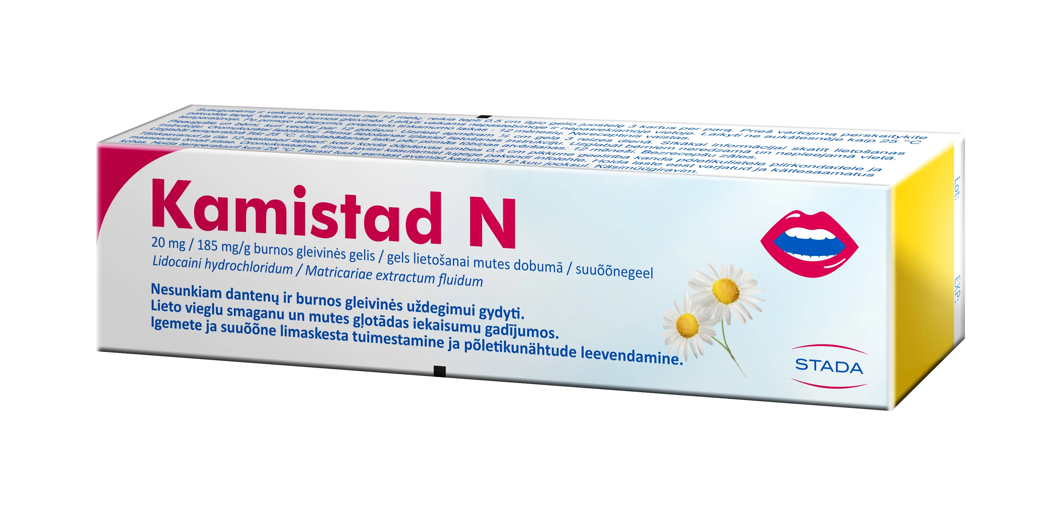 KAMISTAD-N GĒLS 10G - Produkta attēls 