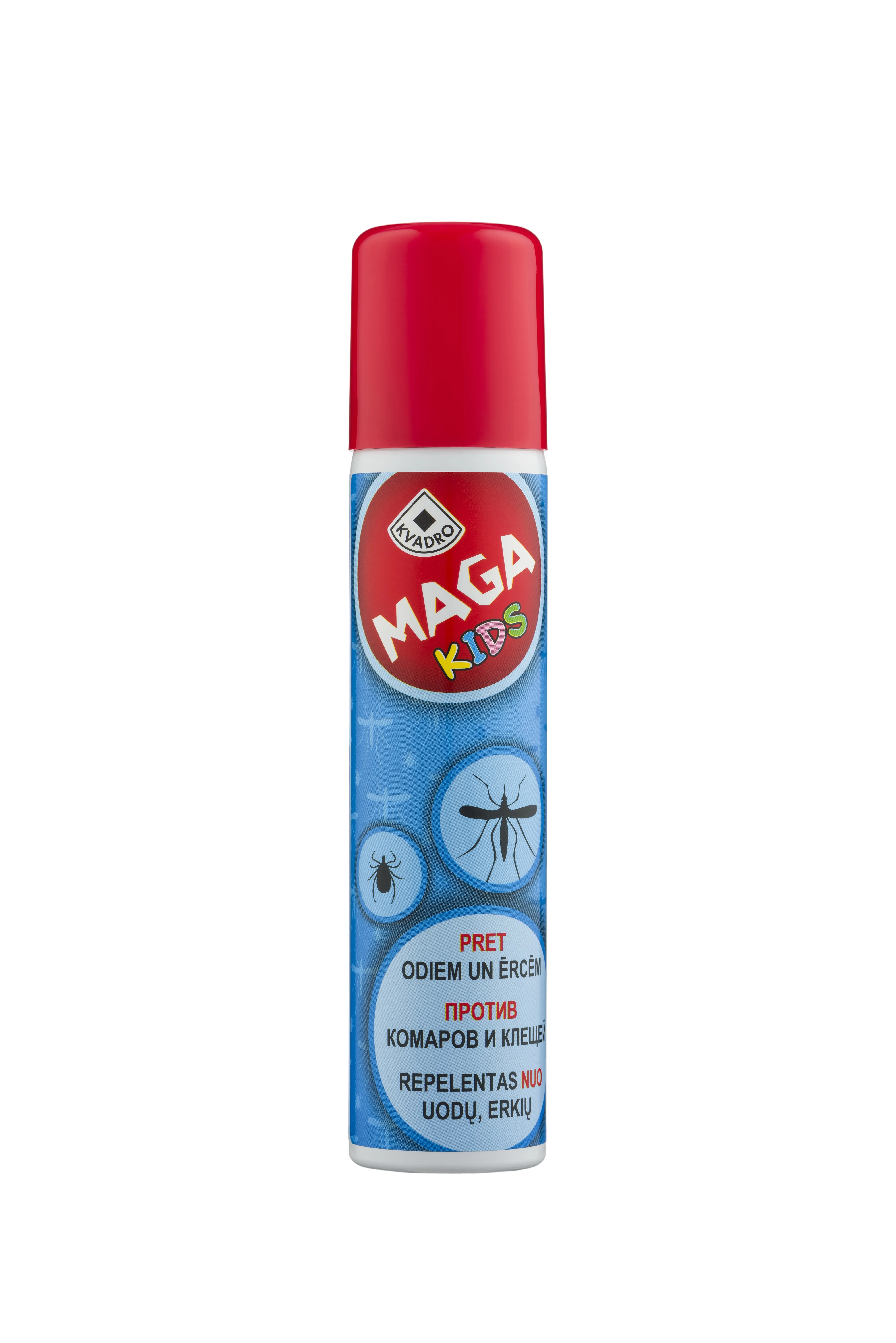 MAGA KIDS PRET ODIEM ĒRCĒM 100ML AEROSOLS - Produkta attēls 