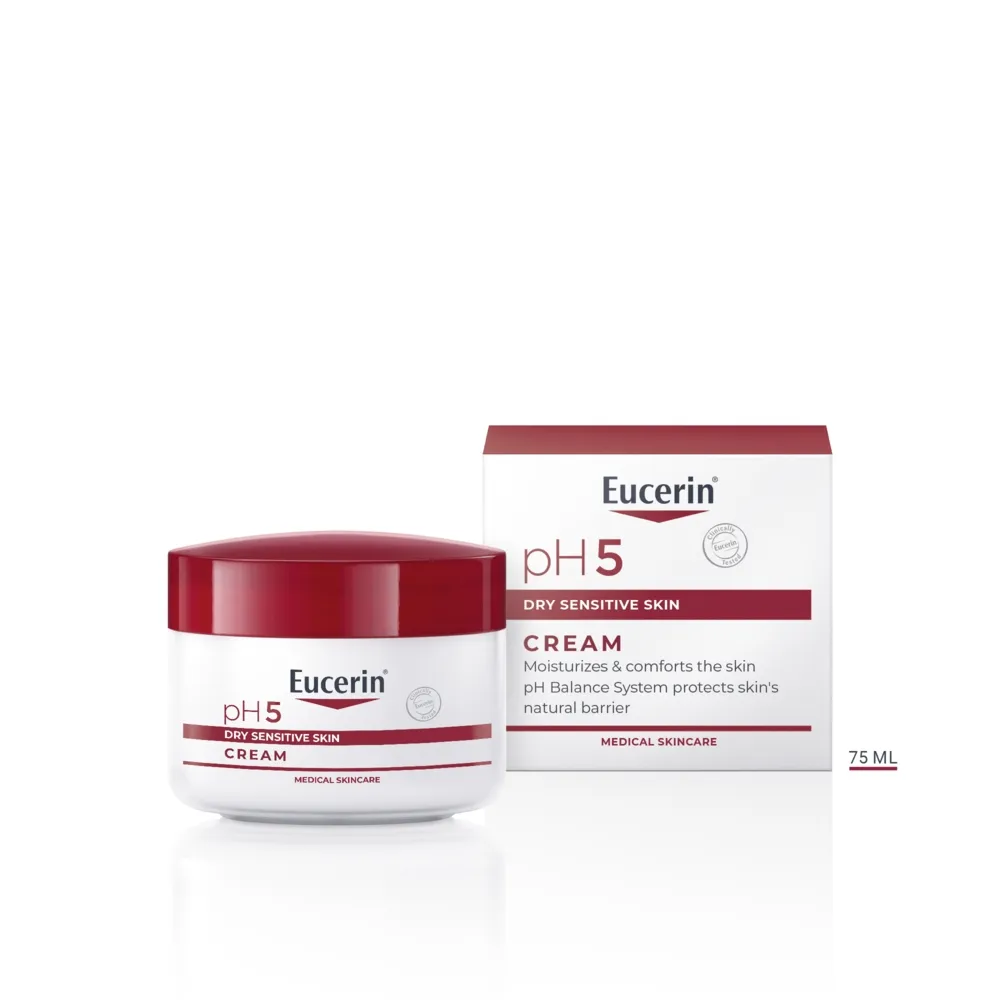 EUCERIN PH5 krēms jūtīgai ādai, 75 ml - Produkta attēls 