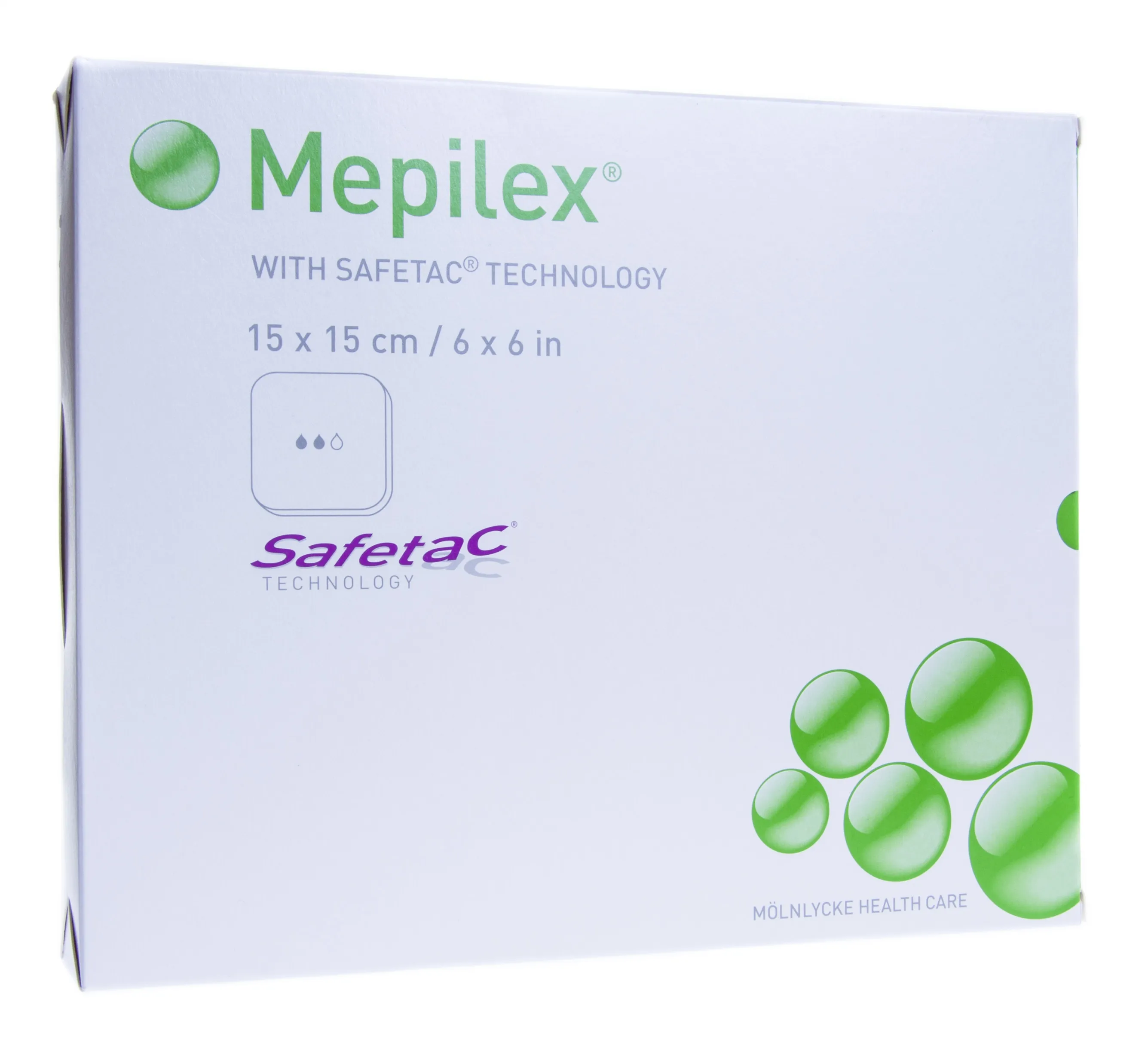MEPILEX 15 x 15cm, sterils pārsējs, 5 gab. - Produkta attēls 