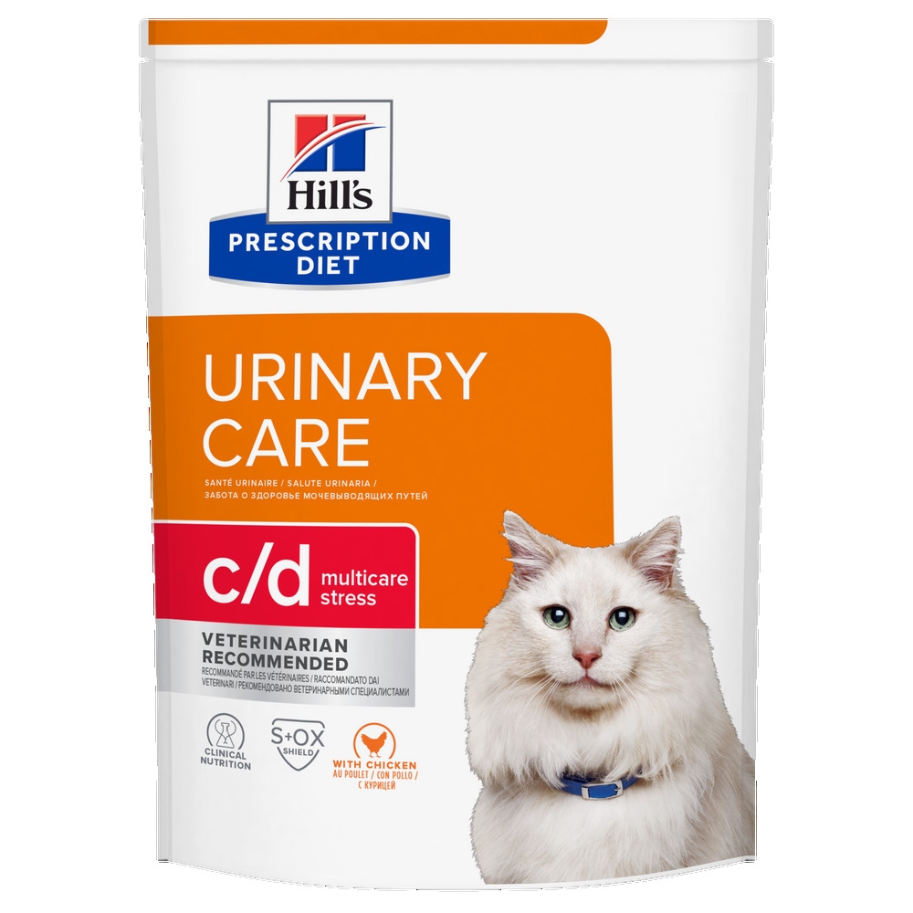 Hills PD kaķu sausā barība C/D Urinary Stress vista 400g - Produkta attēls 