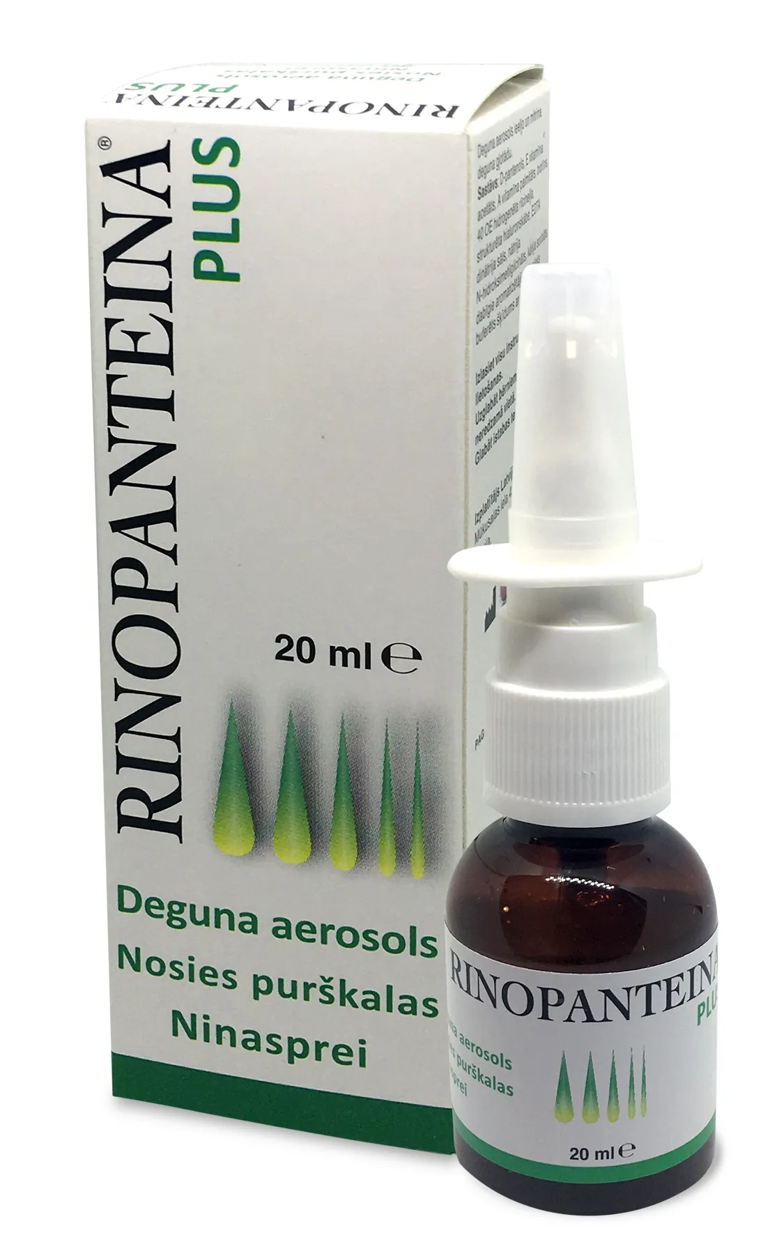 RINOPANTEINA®PLUS  deguna aerosols 20 ml - Produkta attēls 