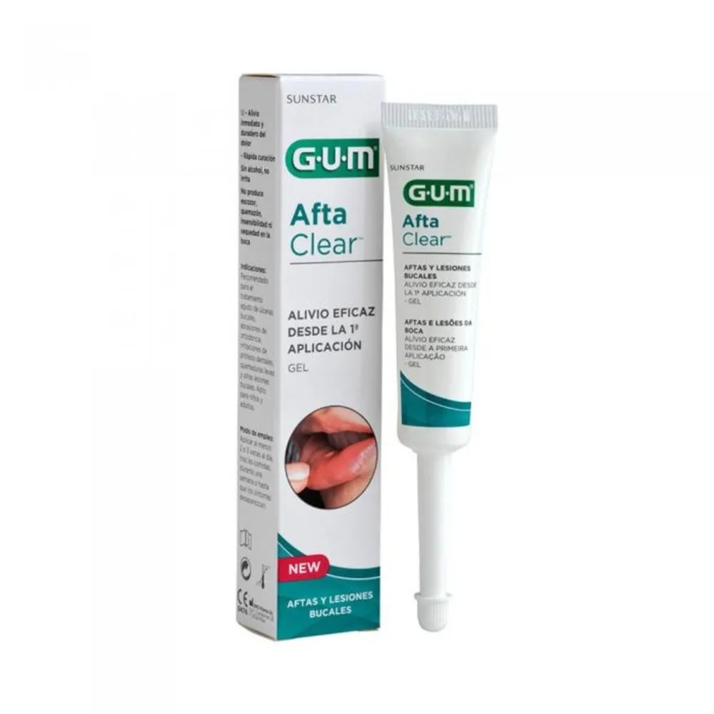 GUM® Aftaclear zobu gels, 10 ml - Produkta attēls 