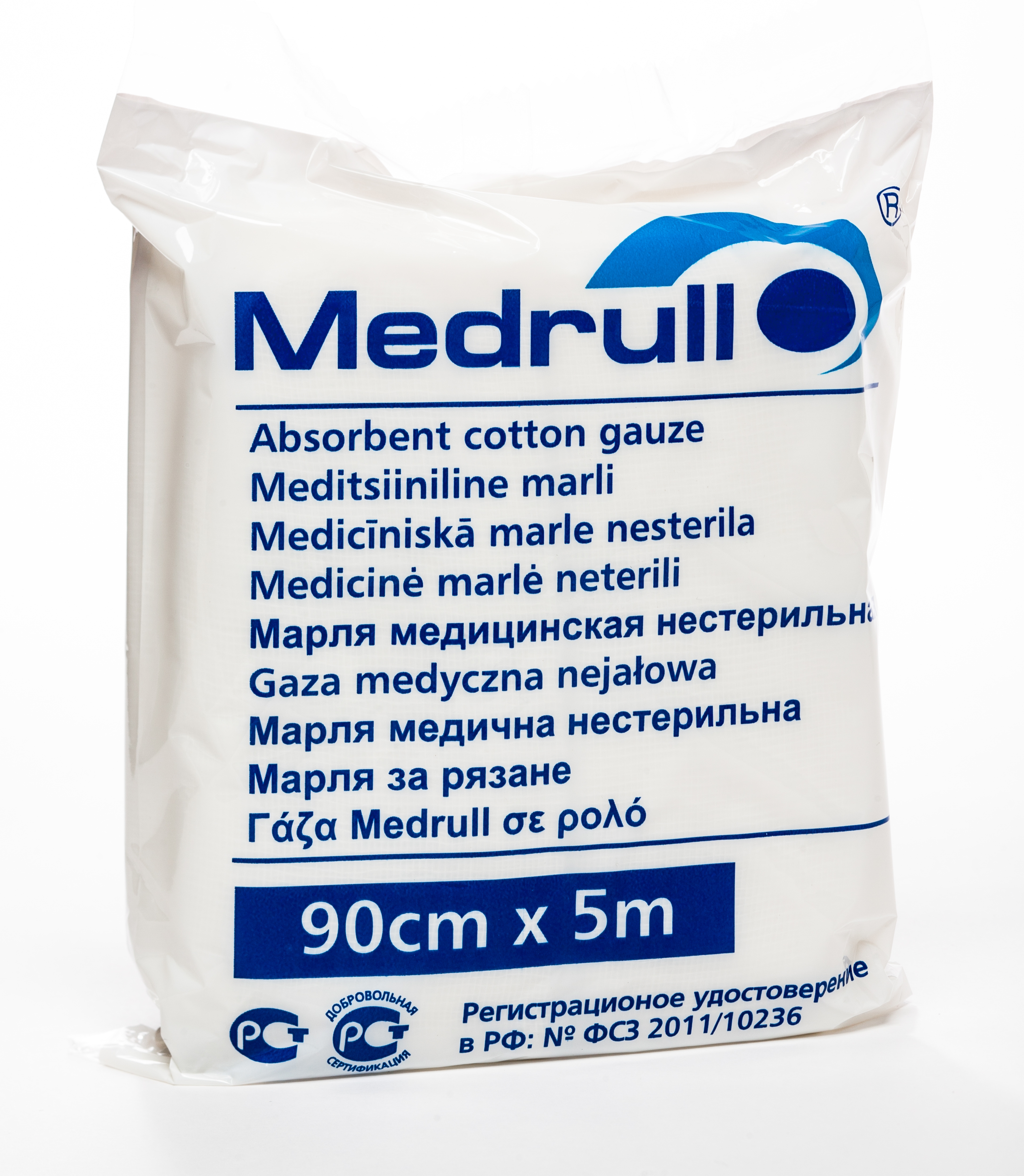 MEDRULL Marle medicīniskā nest., 5 m x 90 cm - Produkta attēls 