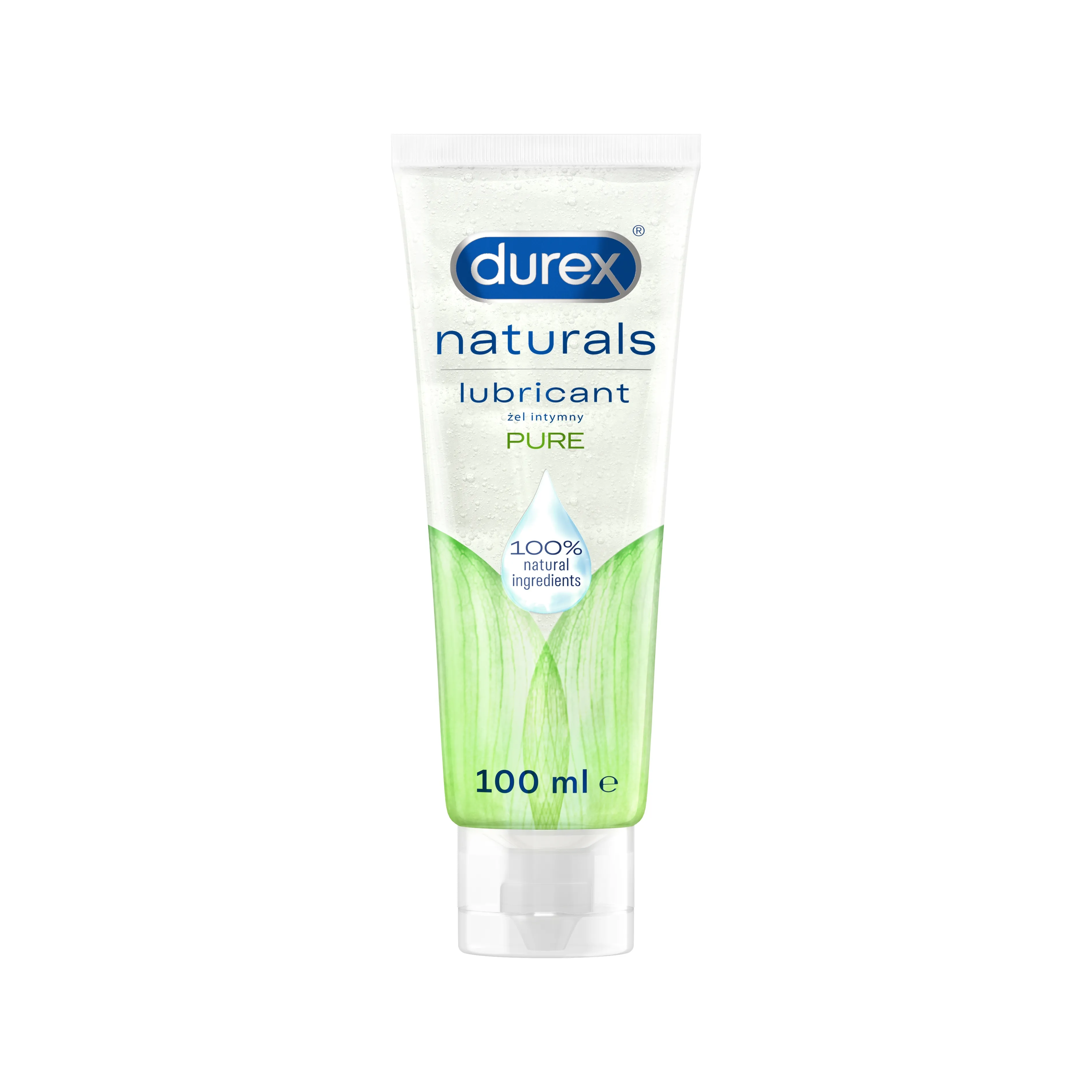 DUREX Naturals Pure lubrikants, 100 ml - Produkta attēls 