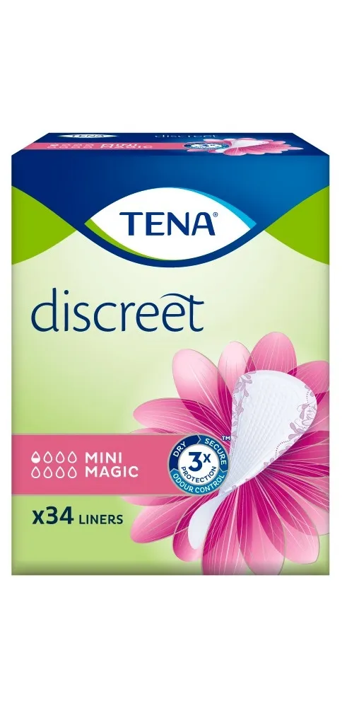 TENA Discreet Mini Magic ieliktnīši, 34 gab. - Produkta attēls 