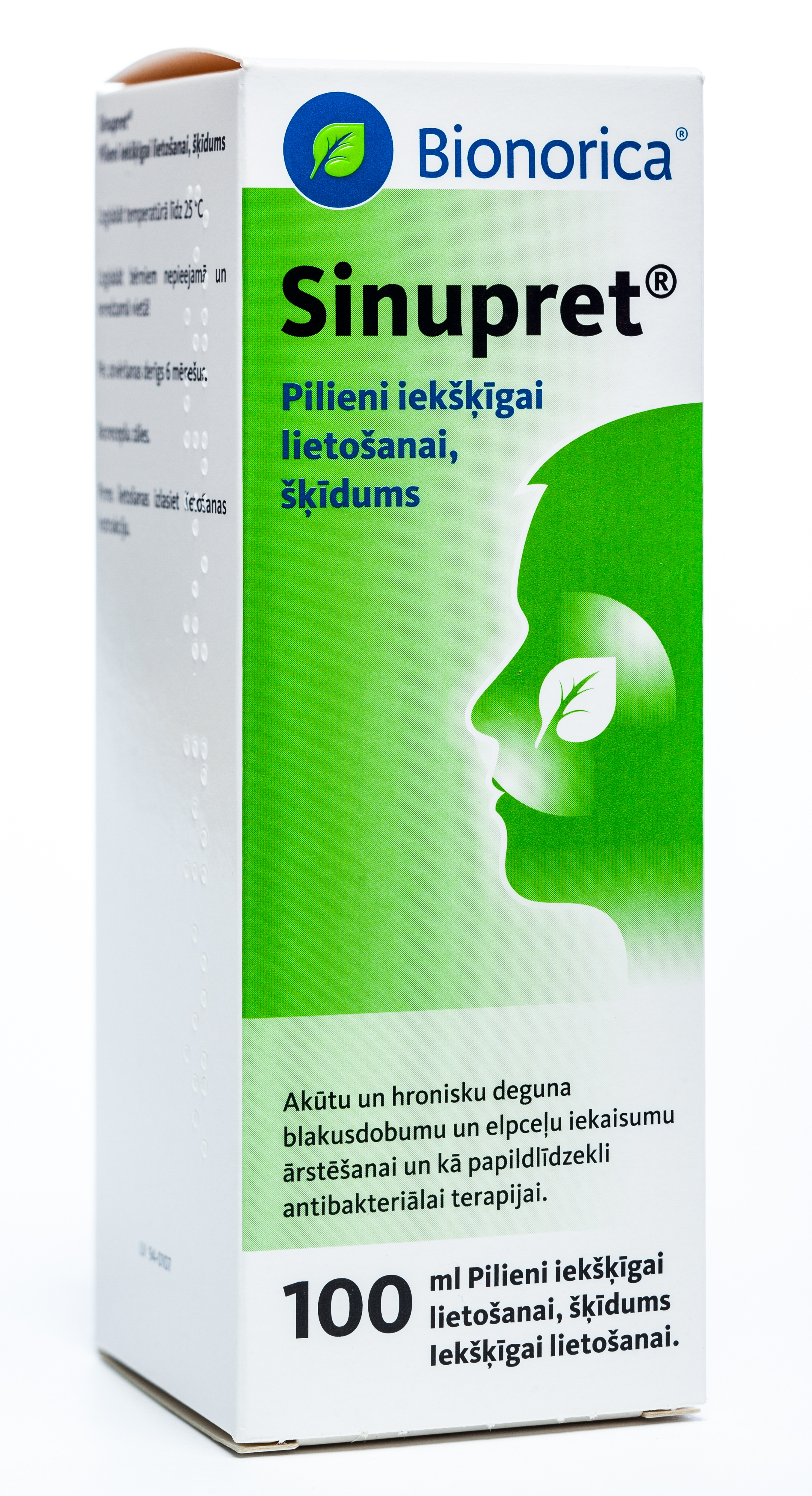 SINUPRET® pilieni, 100 ml - Produkta attēls 