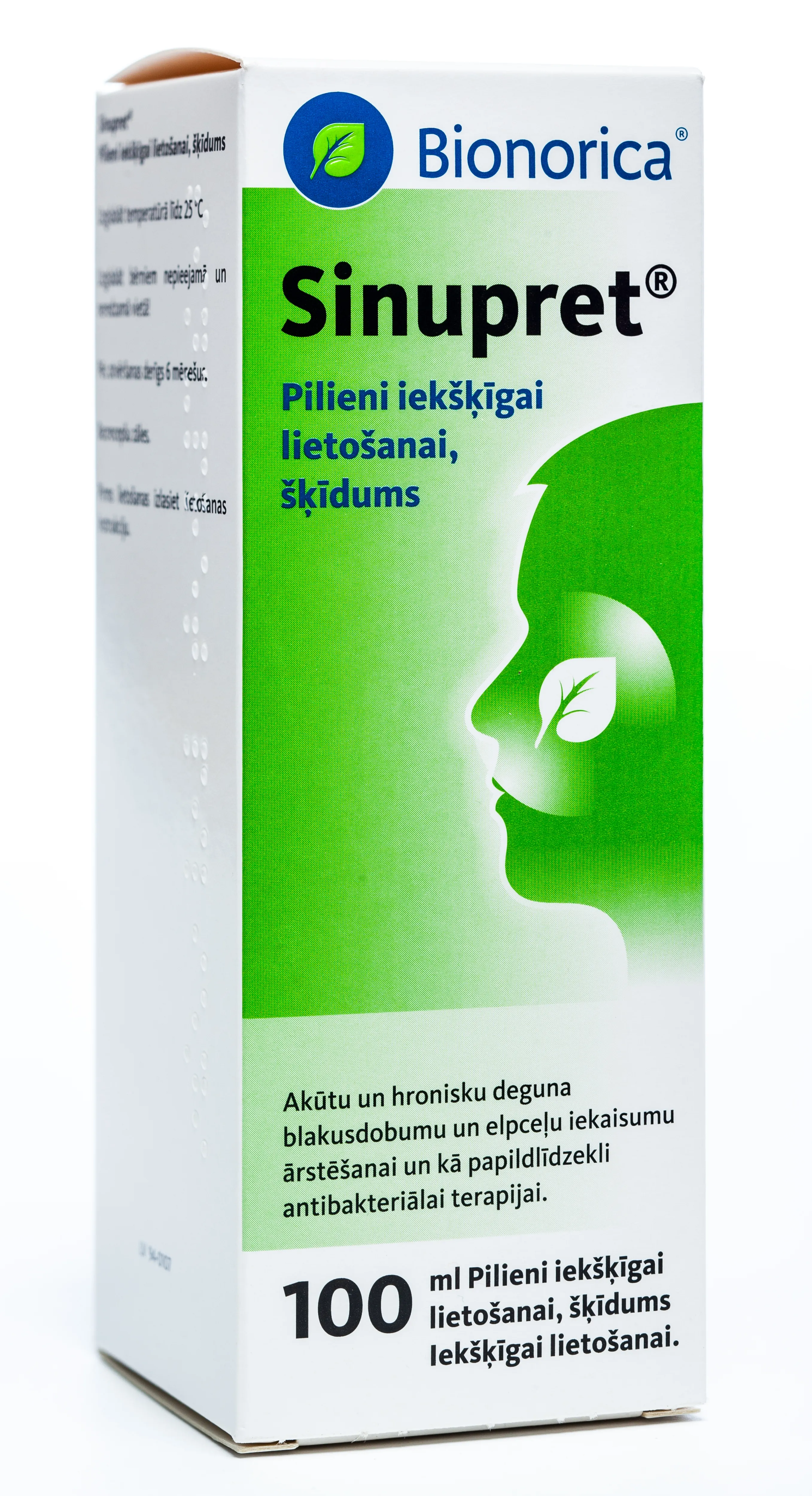 SINUPRET® pilieni, 100 ml - Produkta attēls 