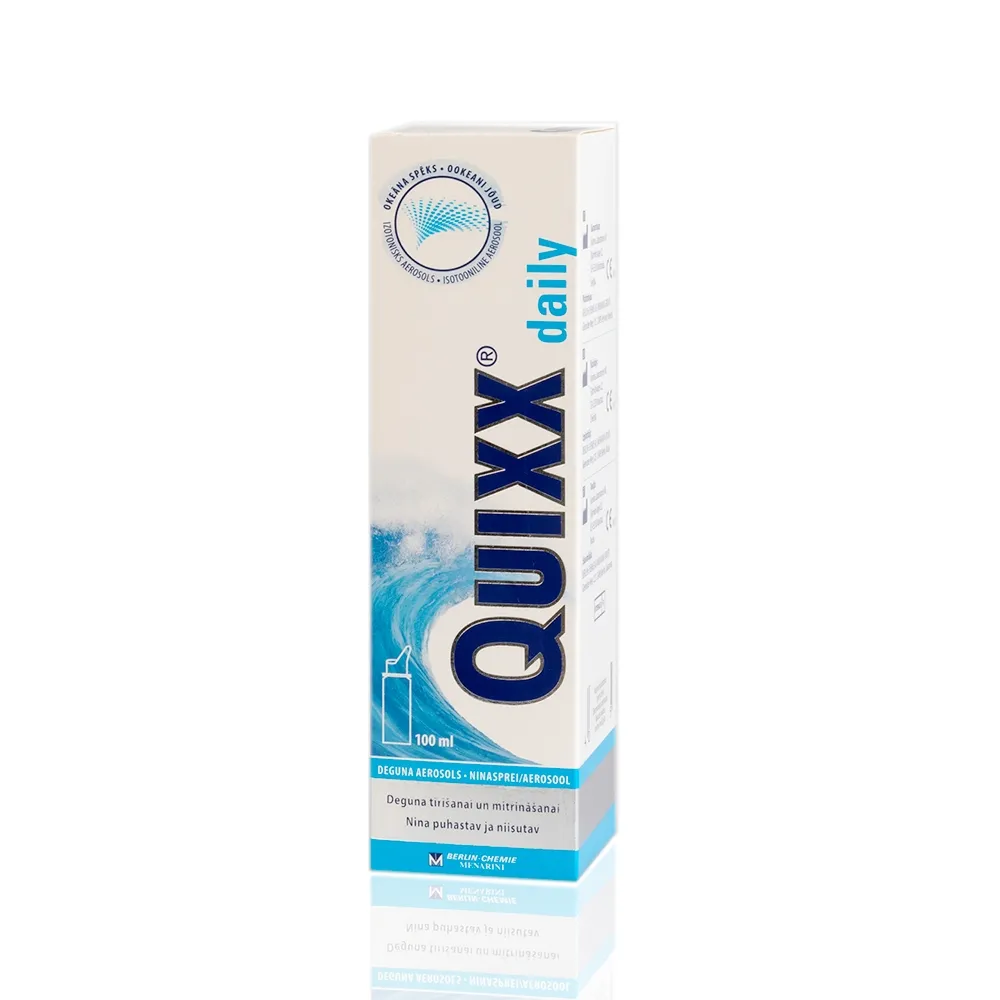 QUIXX Daily deguna aerosols, 100 ml - Produkta attēls 