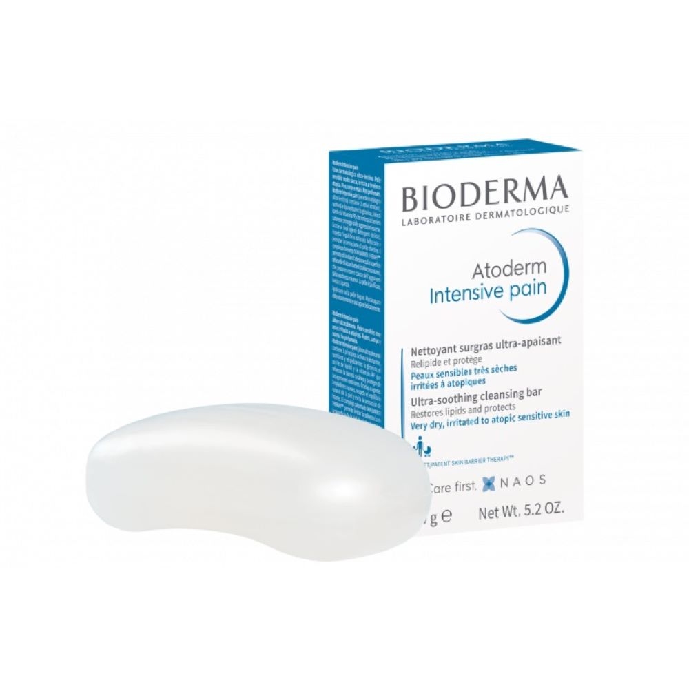 BIODERMA Atoderm Intensive Pain ziepes, 150 g - Produkta attēls 