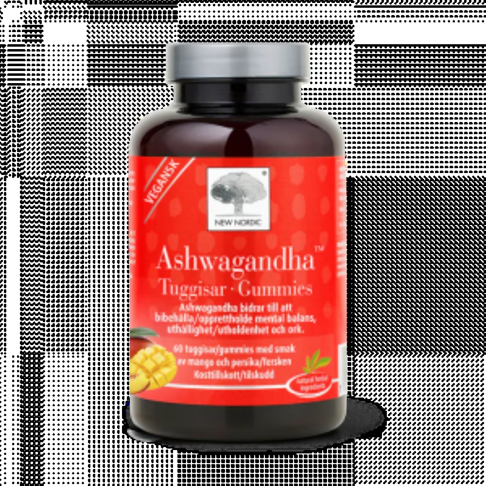 NEW NORDIC Ashwagandha Gummies pastilas, 60 gab. - Produkta attēls 
