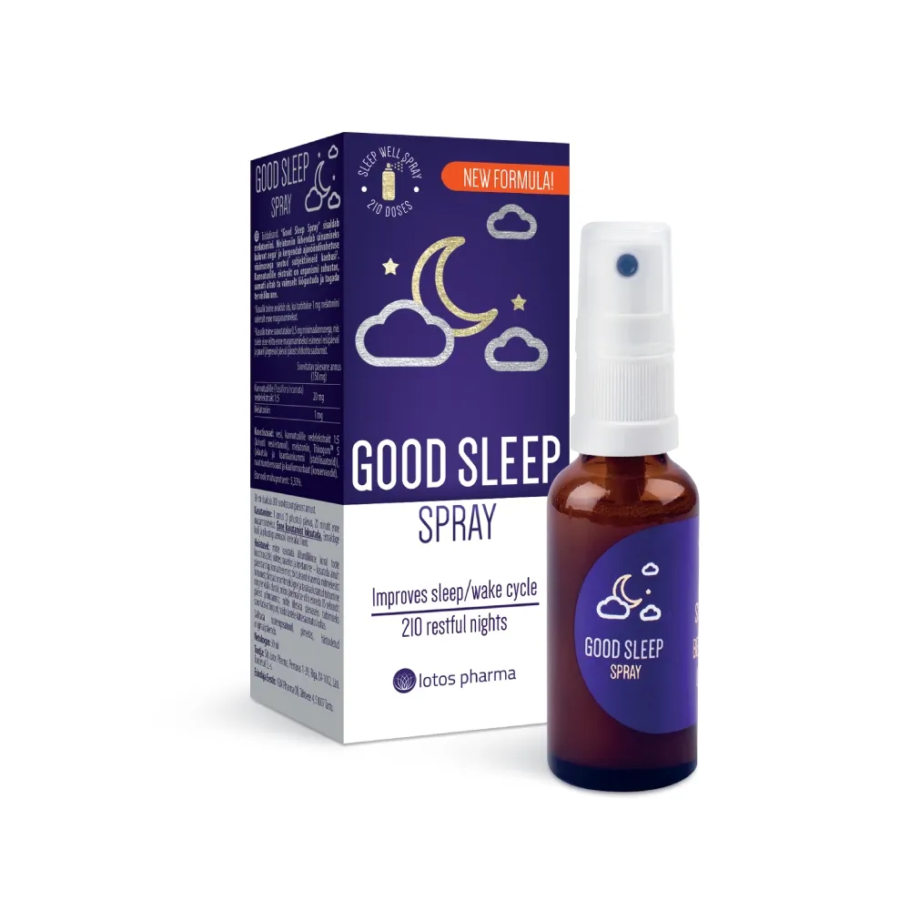 Good Sleep sprejs, 30 ml - Produkta attēls 