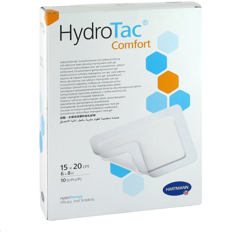 HYDROTAC Comfort brūču pārsējs (15 x 20 cm), 1 gab. - Produkta attēls 