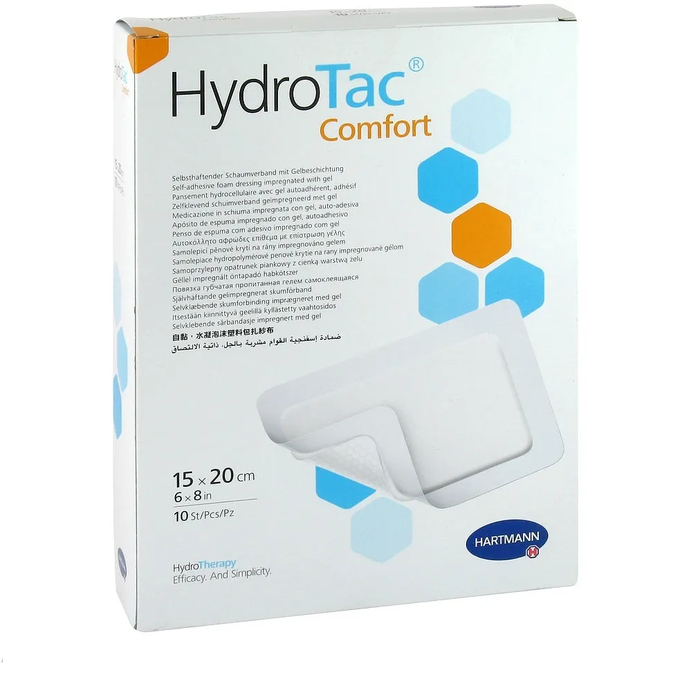 HYDROTAC Comfort brūču pārsējs (15 x 20 cm), 1 gab. - Produkta attēls 