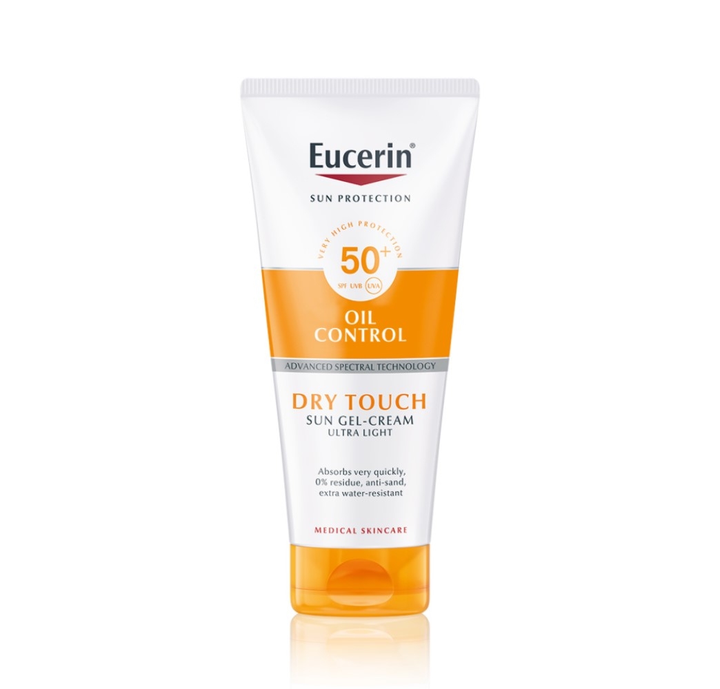 EUCERIN Sun Oil Control želejveida sauļošanās krēms ķermenim ar SPF50+ - Produkta attēls 