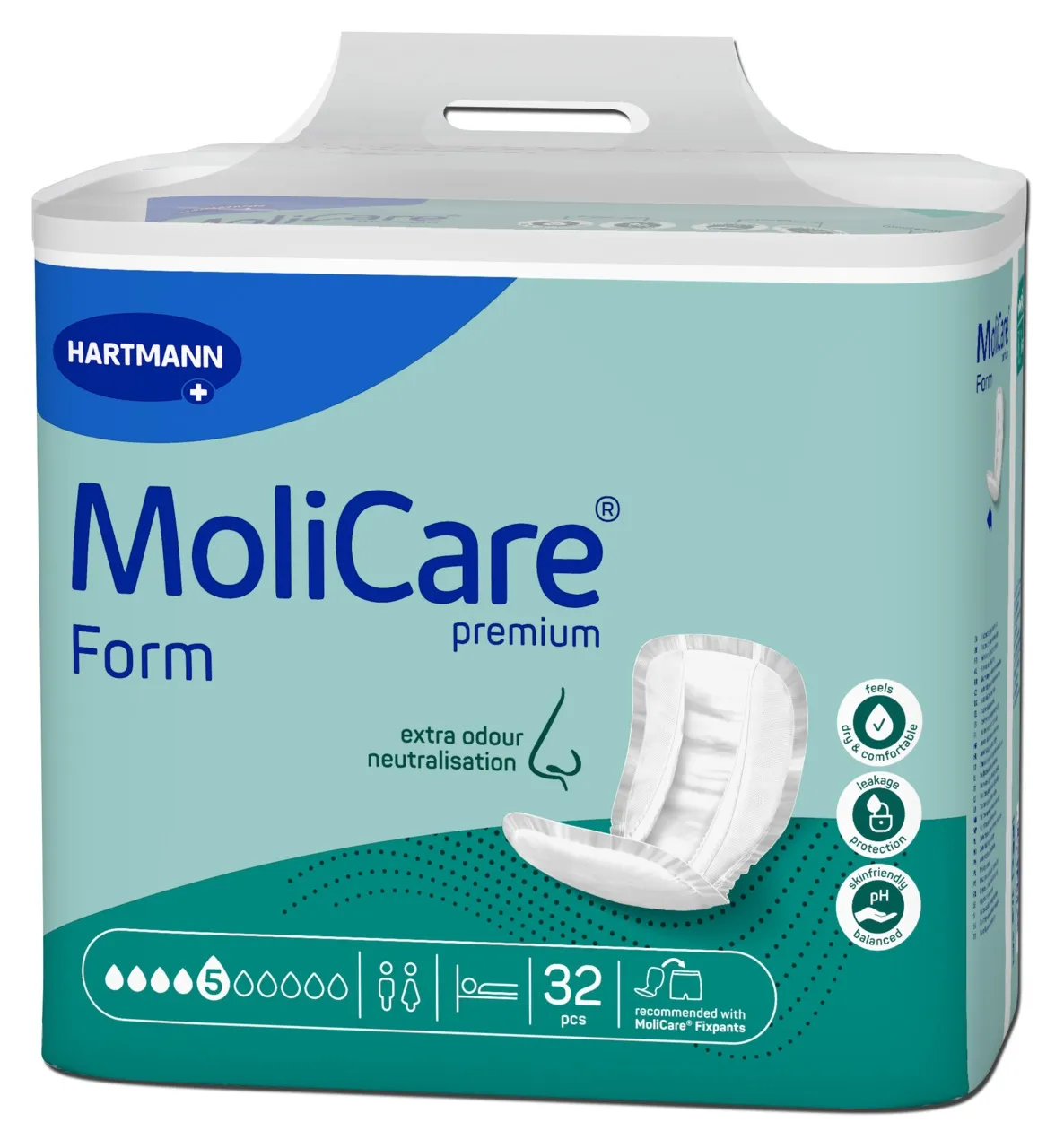 MOLICARE Premium Form 5D ieliktņi, 32 gab. - Produkta attēls 