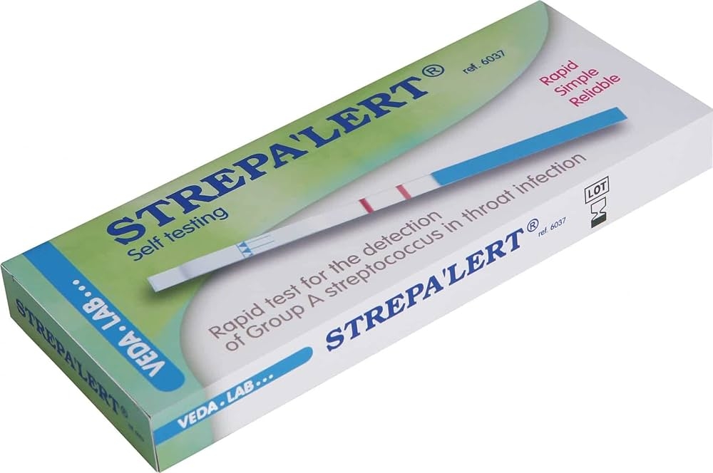 STREPA’LERT testa strēmeles streptokoka baktēriju noteikšanai - Produkta attēls 