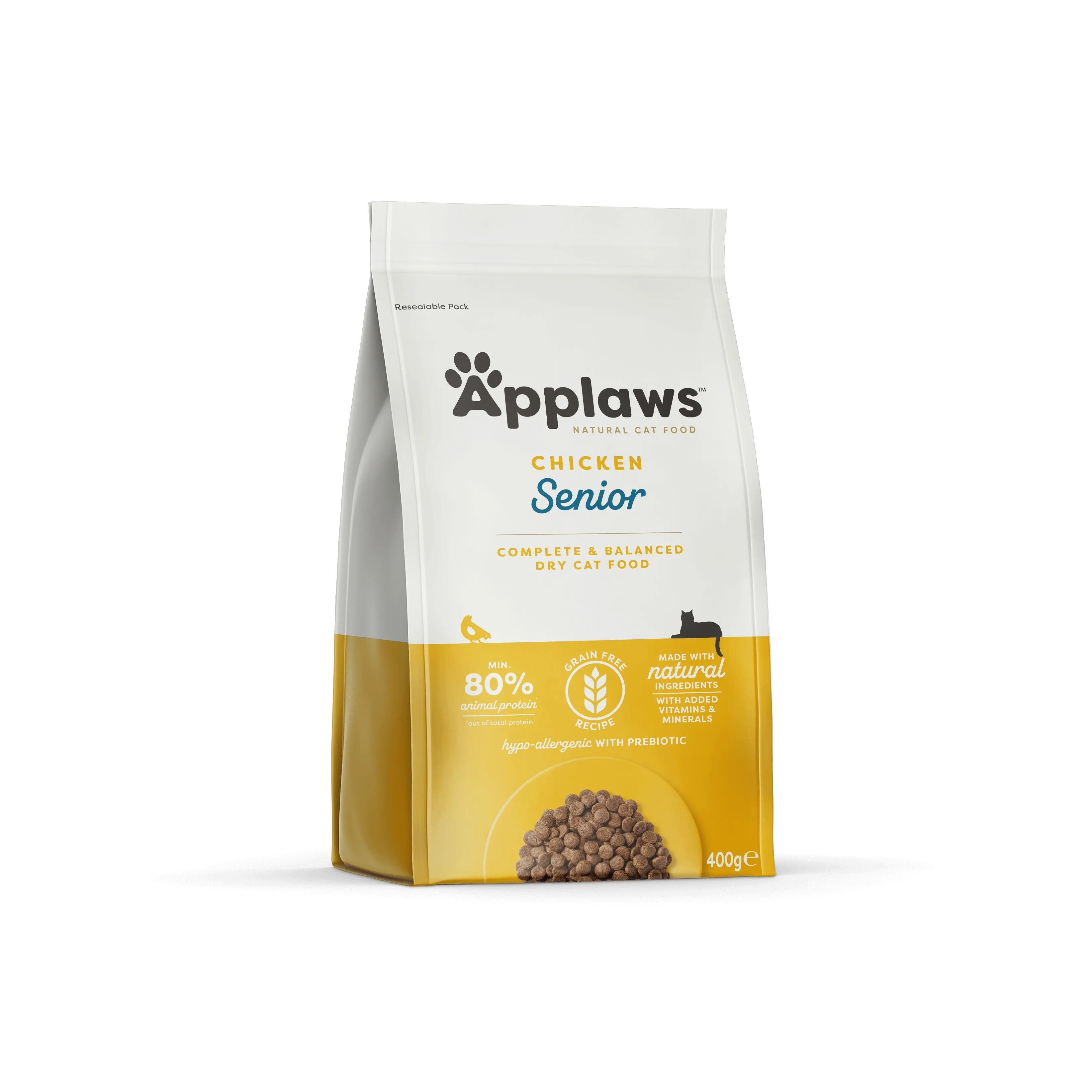 Applaws kaķu sausā barība senioriem vista 400g - Produkta attēls 