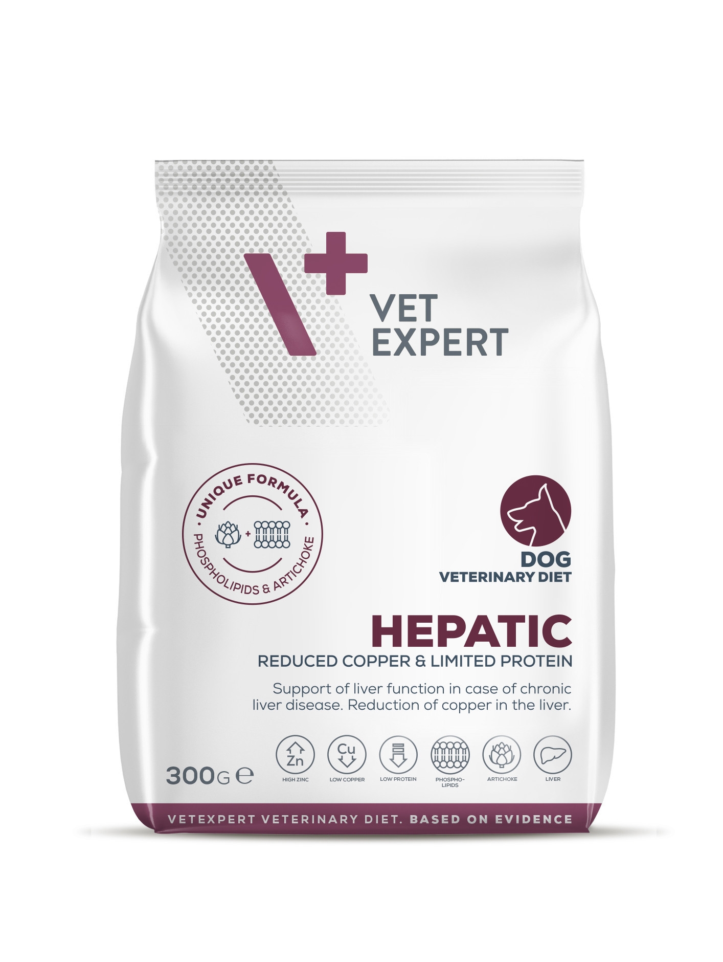4T VD SUŅU HEPATIC SAUSĀ B 300G - Produkta attēls 
