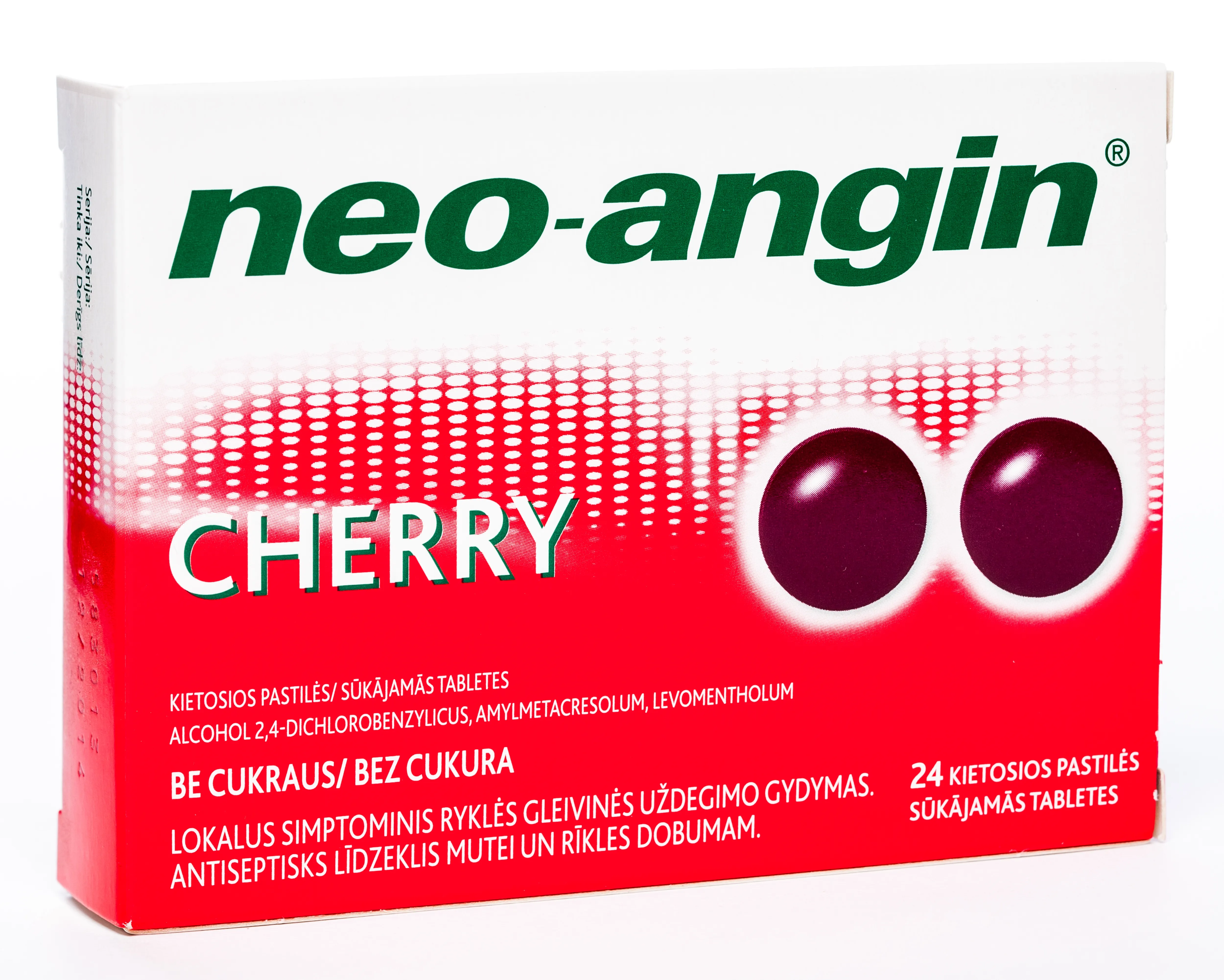 NEO-ANGIN TABLETES AR ĶIRŠU GARŠU N24 - Produkta attēls 
