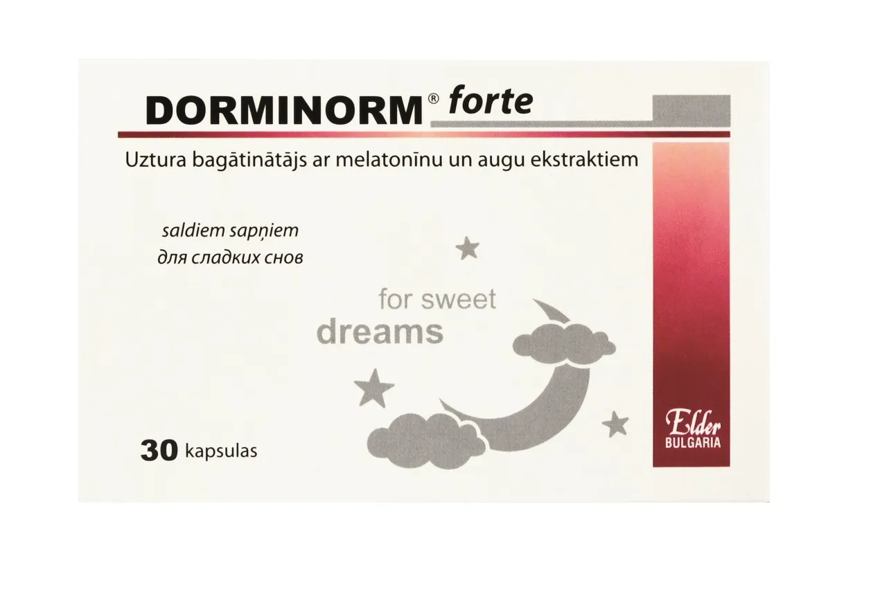DORMINORM Forte kapsulas, 30 gab - Produkta attēls 