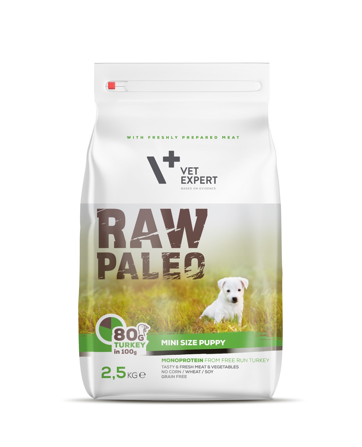 RAW PALEO KUCĒNU SAUSĀ B MINI TĪTARS 2.5KG - Produkta attēls 