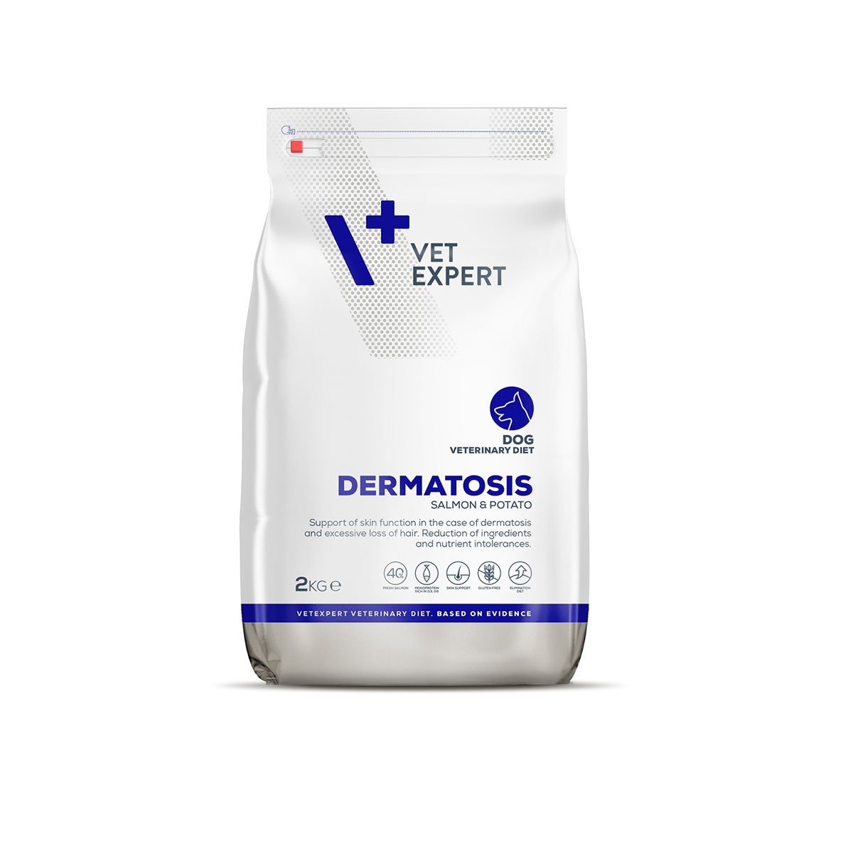 4T VD SUŅU DERMATOSIS SAUSĀ B AR LASI  2KG - Produkta attēls 