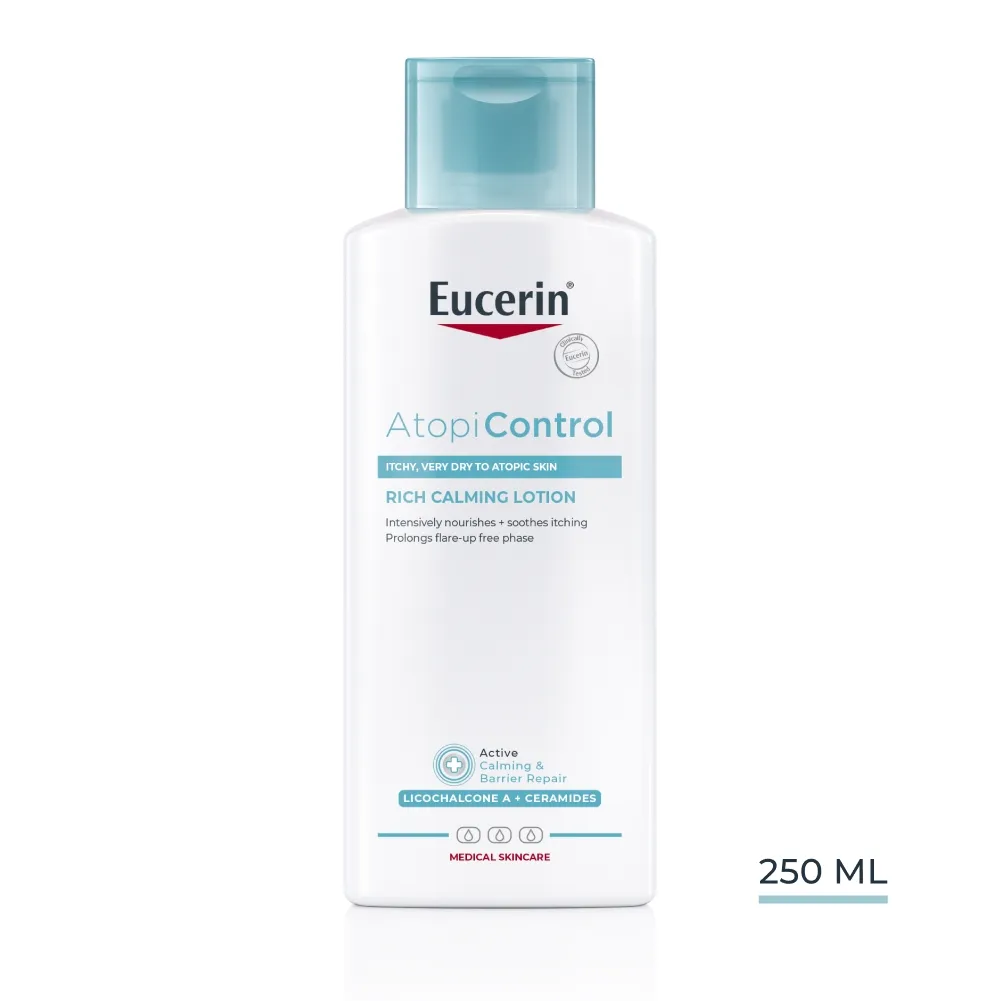 EUCERIN Atopicontrol ķermeņa losjons atopiskai, sausai ādai, 250 ml - Produkta attēls 