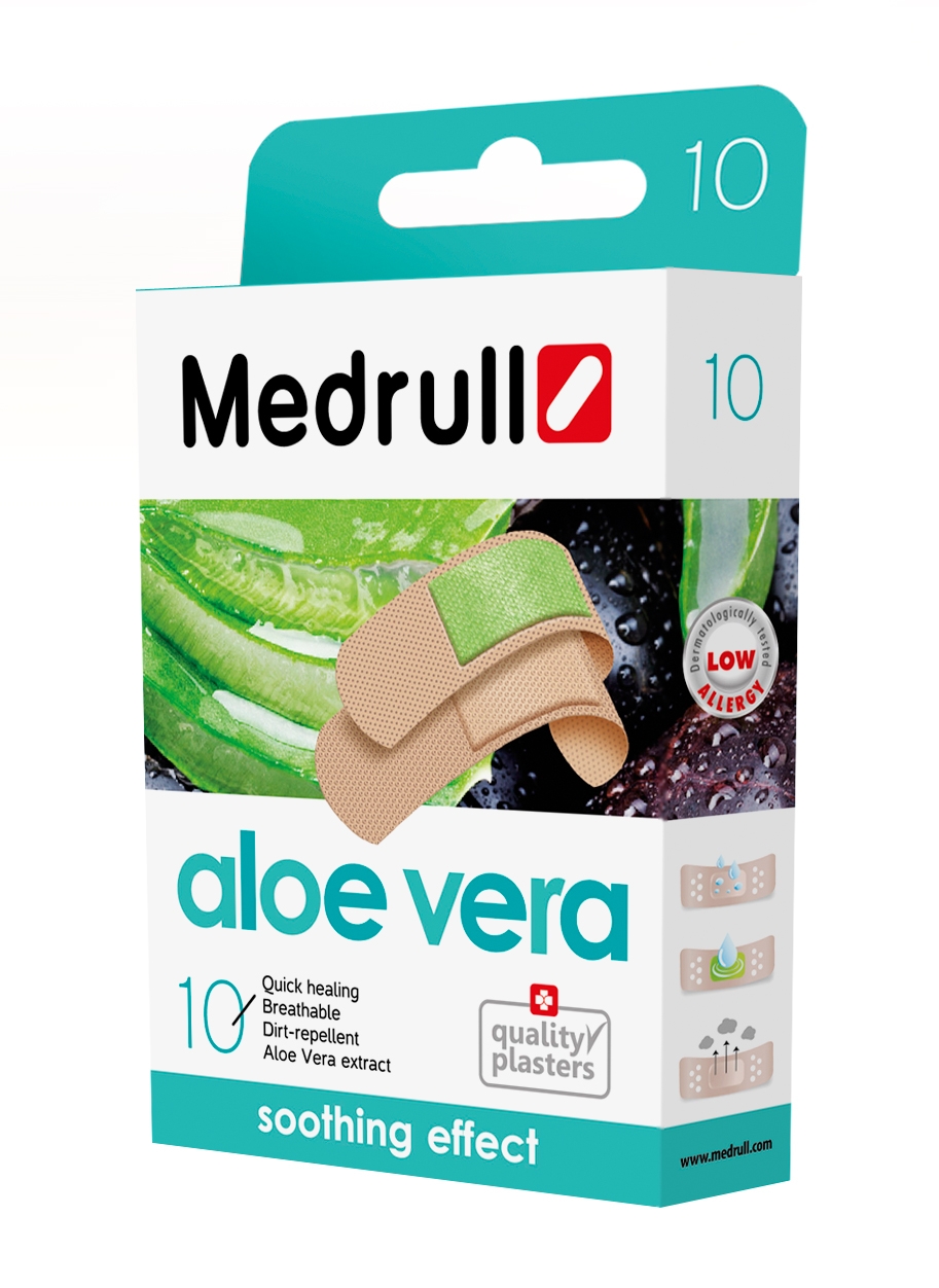MEDRULL plāksteris "Aloe Vera", 10 gab - Produkta attēls 