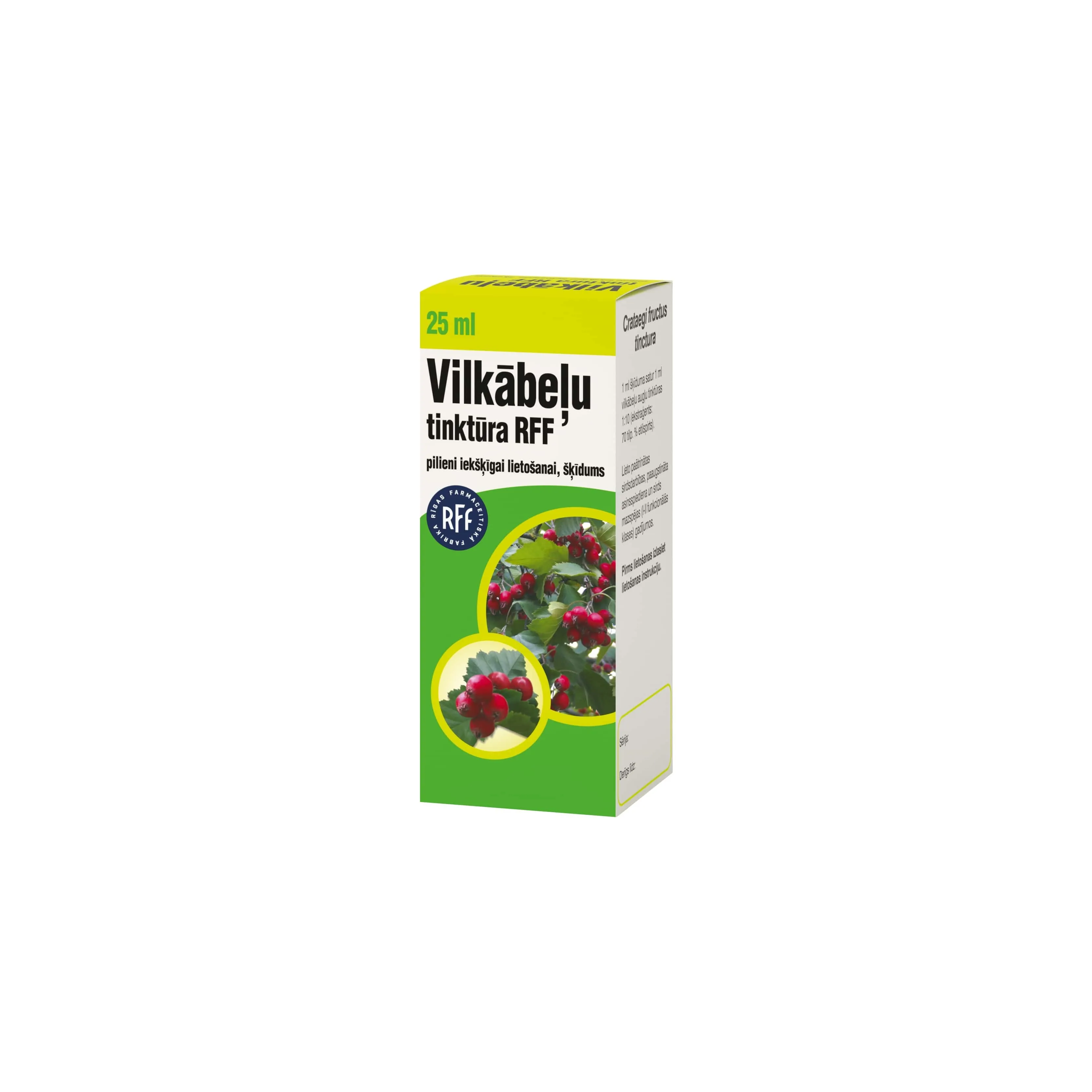 RFF Vilkābeles tinktūra, 25 ml - Produkta attēls 