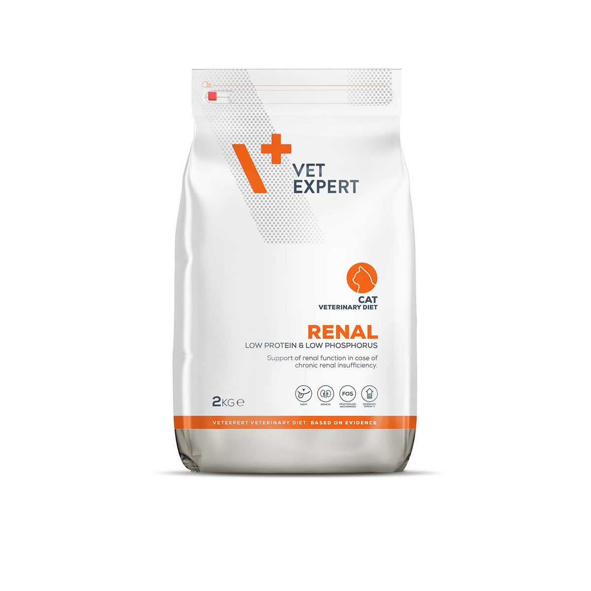 4T VD KAĶU RENAL SAUSĀ B 2KG - Produkta attēls 