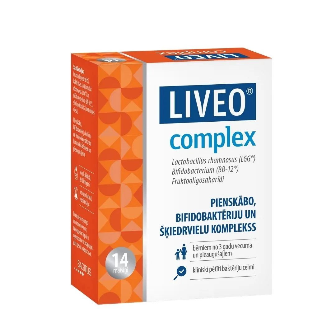 LIVEO Complex pulv. paciņās, 14 gab. - Produkta attēls 3