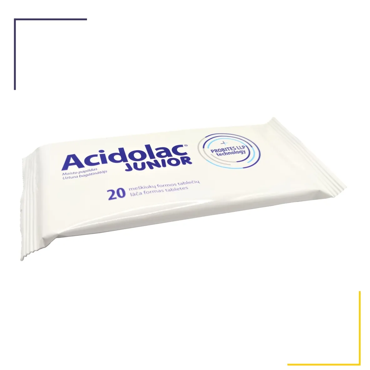 ACIDOLAC® Junior tabletes, 20 gab. - Produkta attēls 2