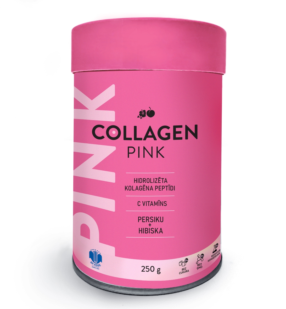 COLLAGEN Pink pulveris, 250 g - Produkta attēls 