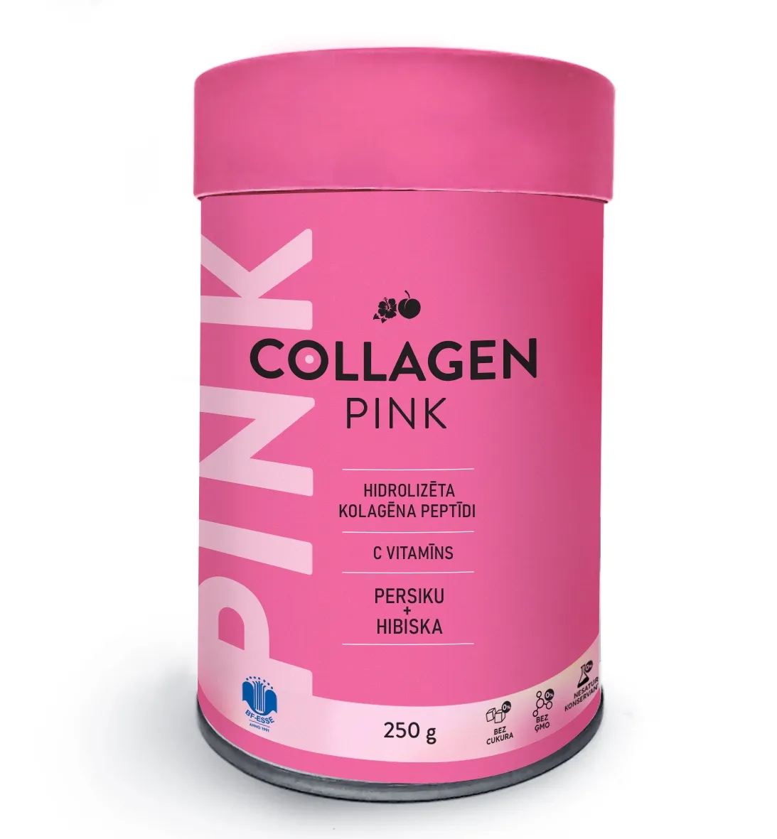 COLLAGEN Pink pulveris, 250 g - Produkta attēls 