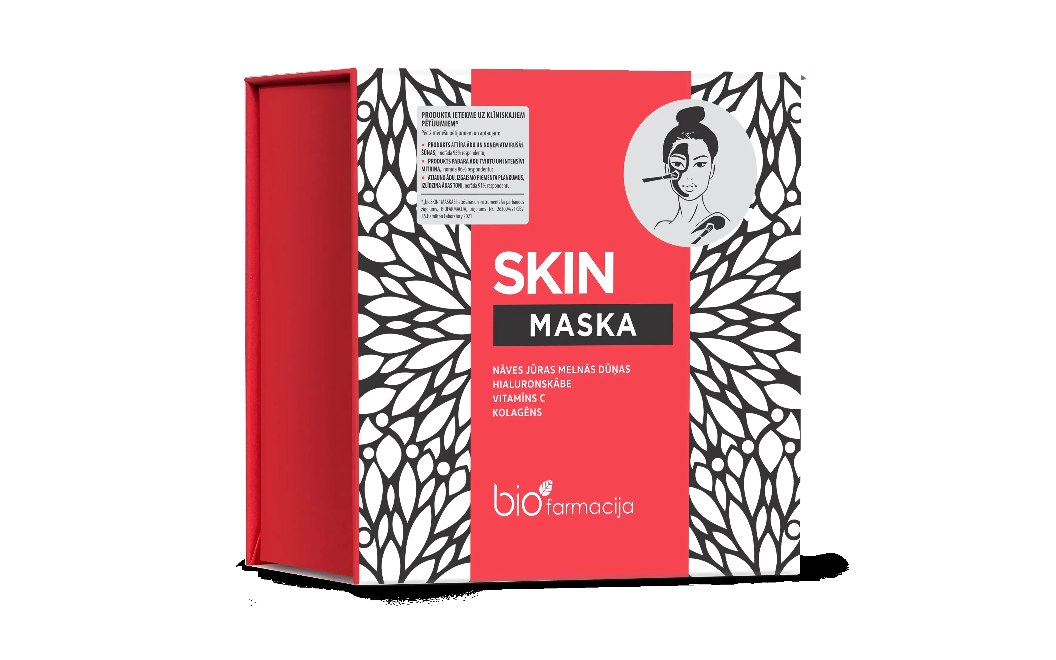 BIO Skin mud maska, 10 gab. - Produkta attēls 