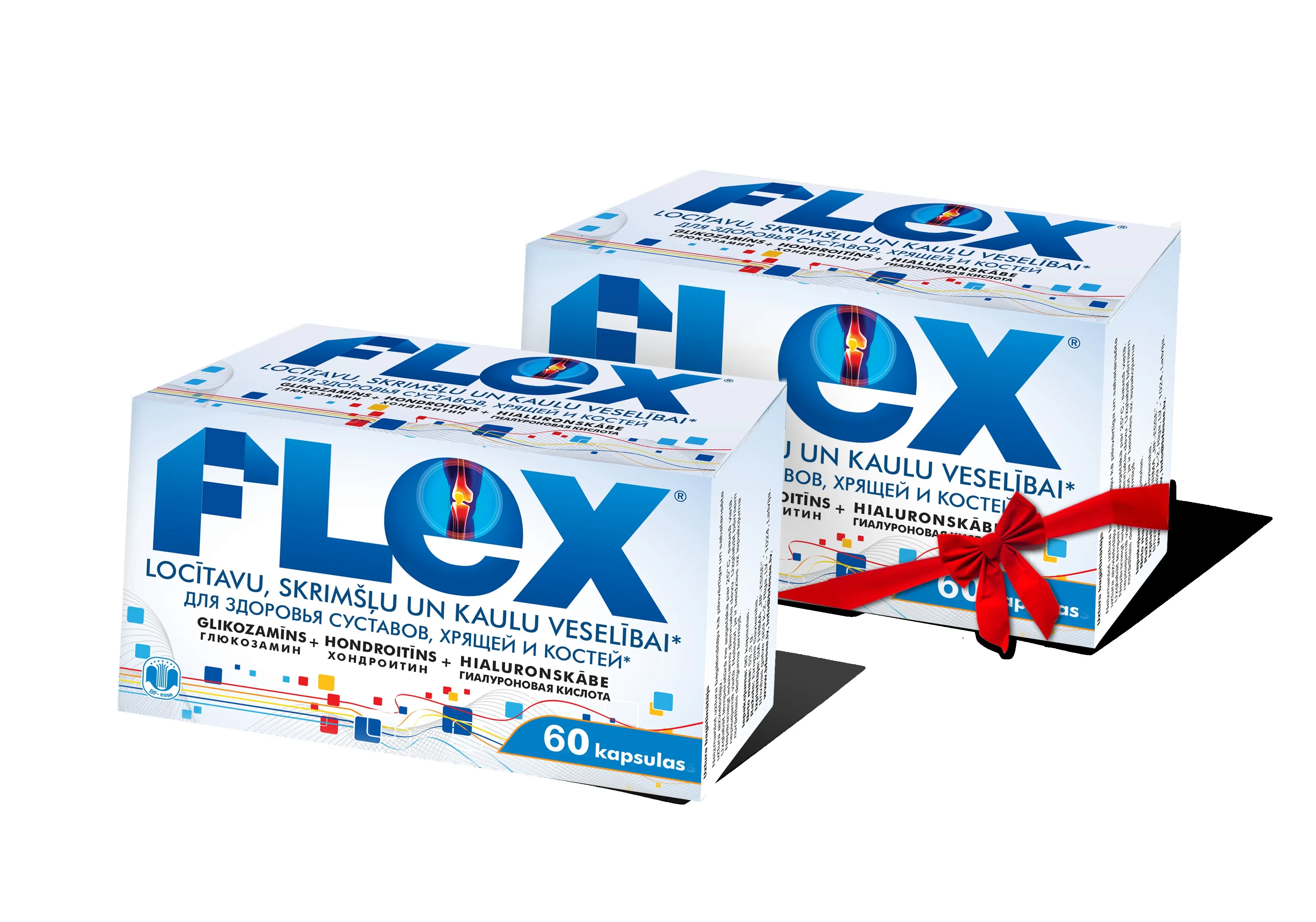 FLEX kapsulas (1+1), 60 gab - Produkta attēls 
