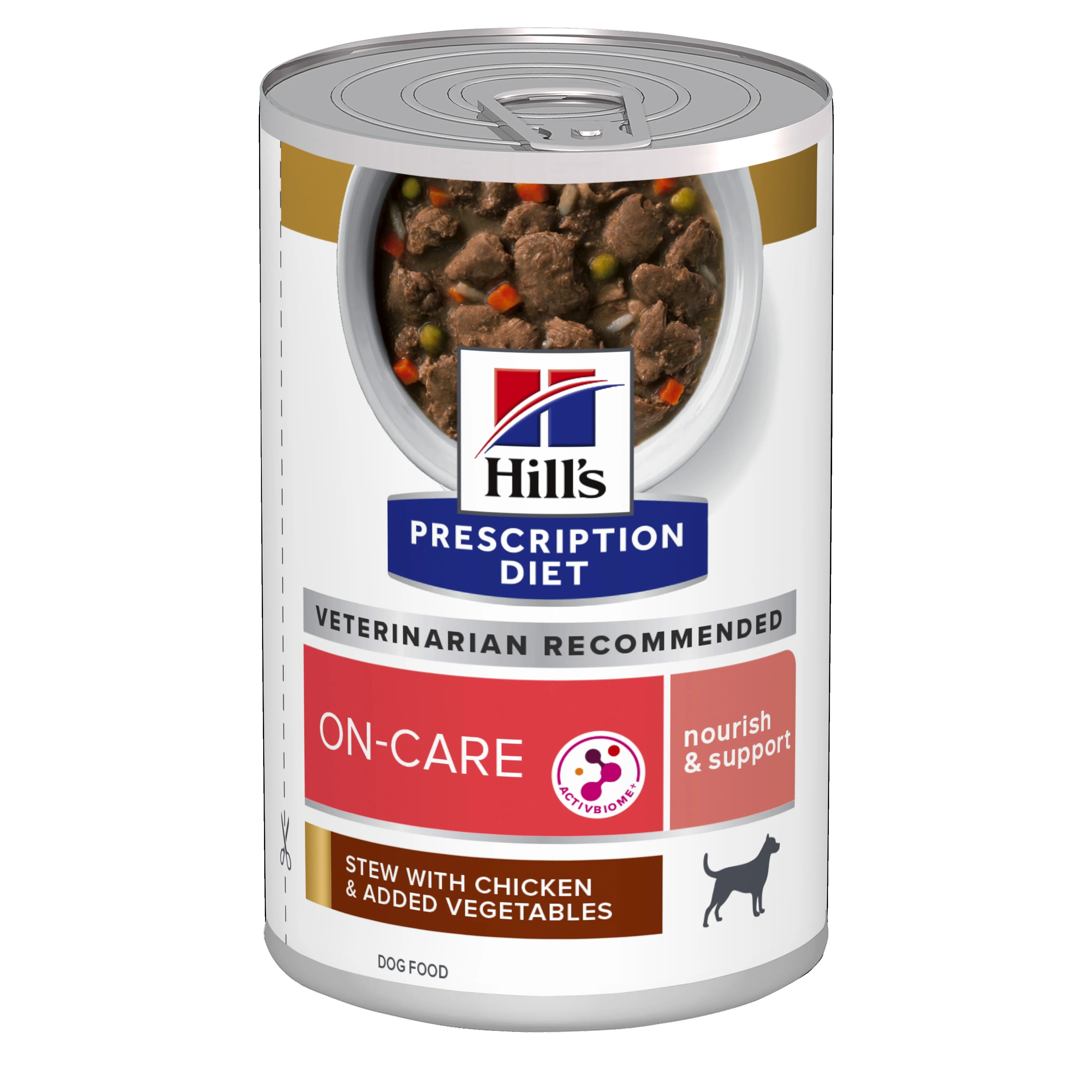 Hills PD suņu konservētā barība ON-Care vista/dārzeņi 354g - Produkta attēls 