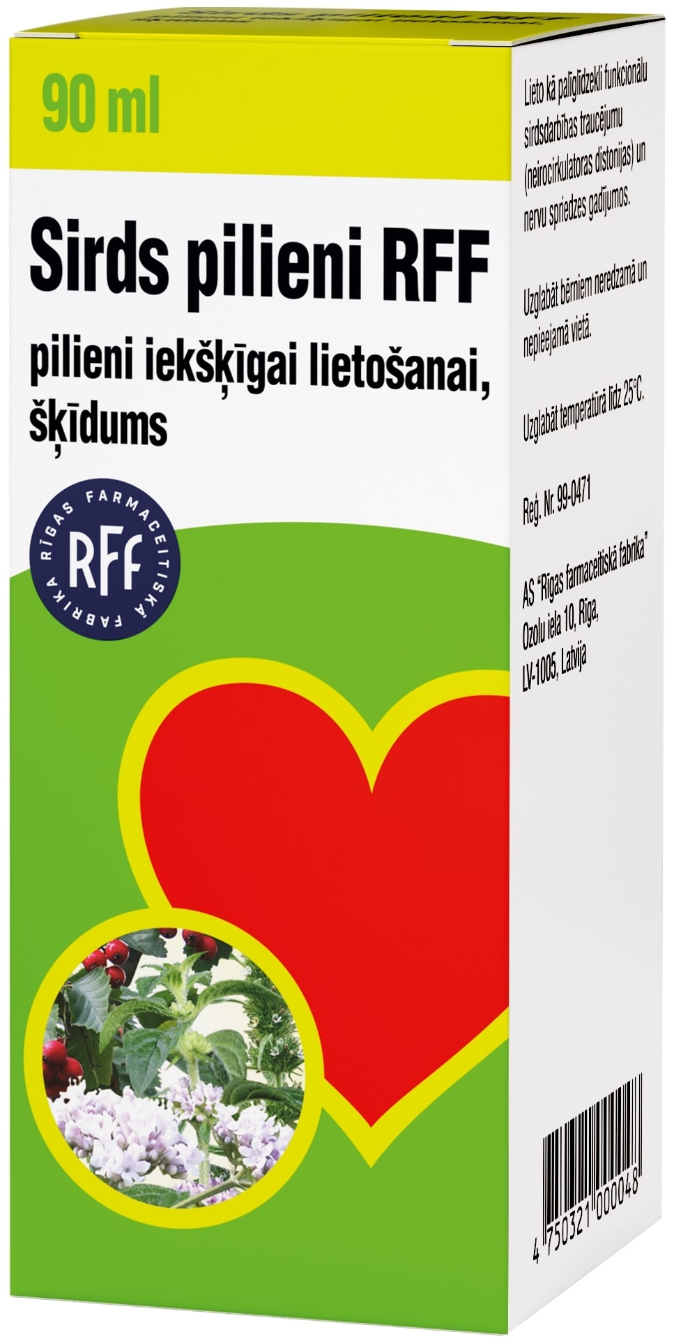 RFF Sirds pilieni, 90 ml - Produkta attēls 